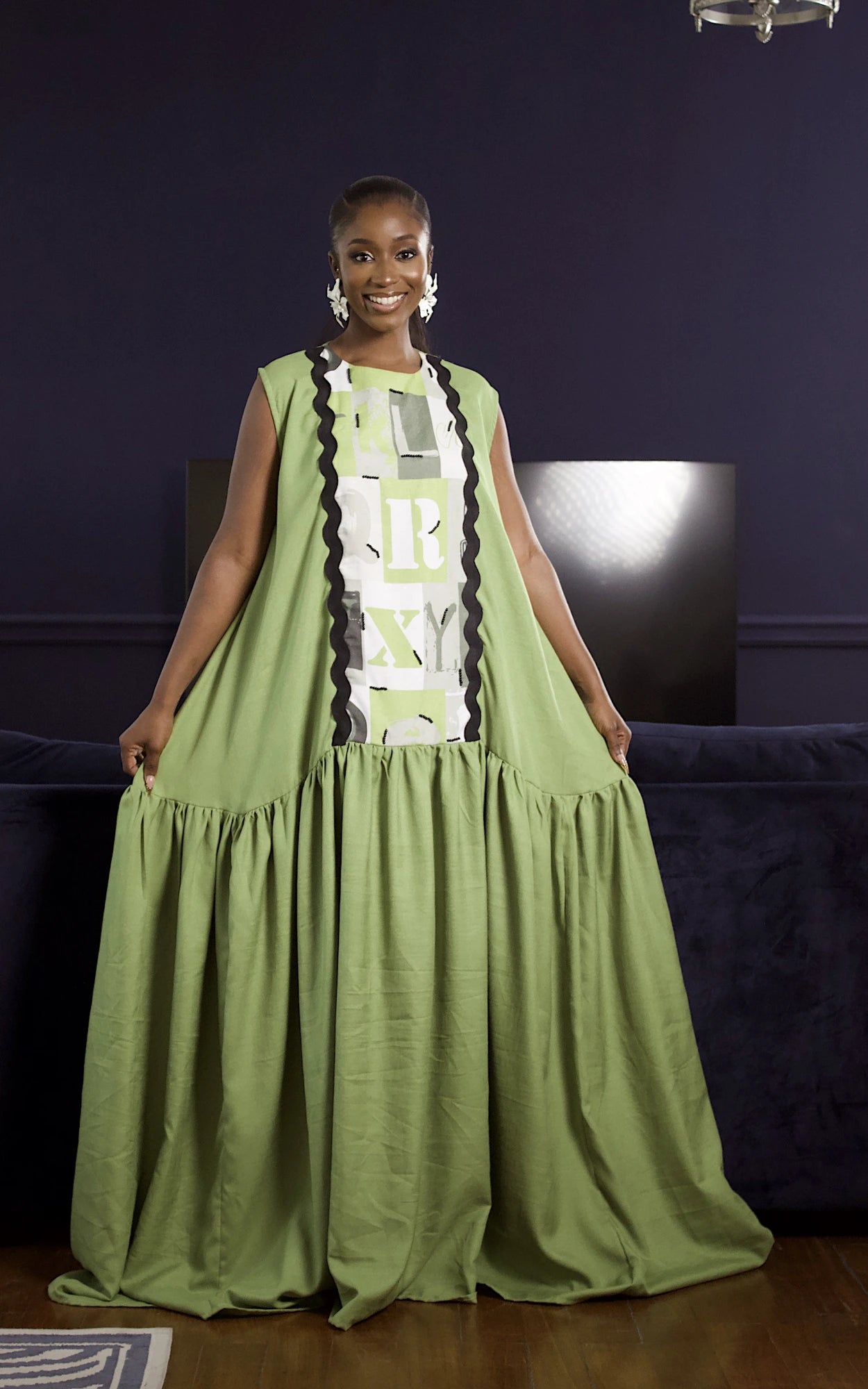 CIRQUE II MAXI DRESS GREEN