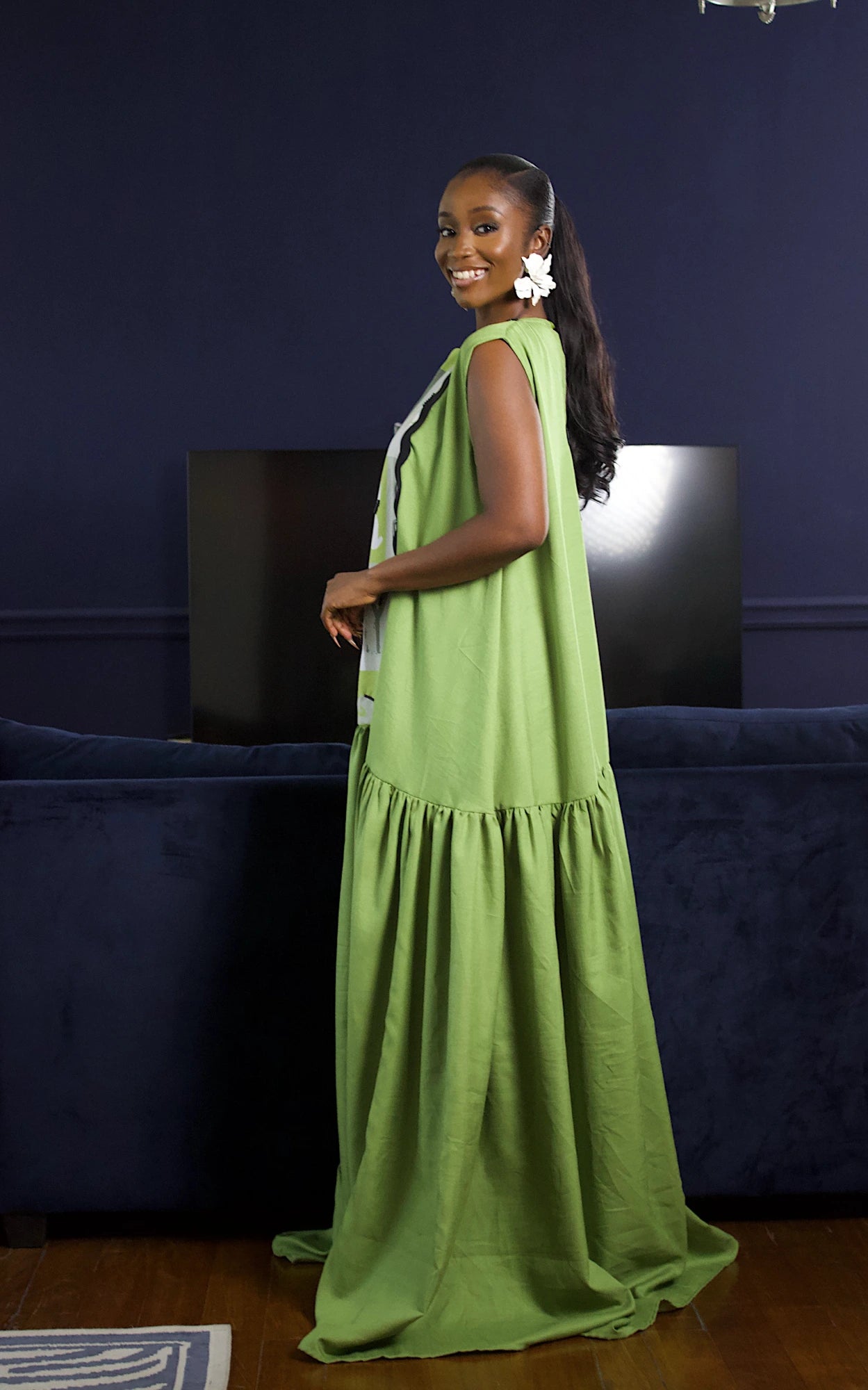 CIRQUE II MAXI DRESS GREEN