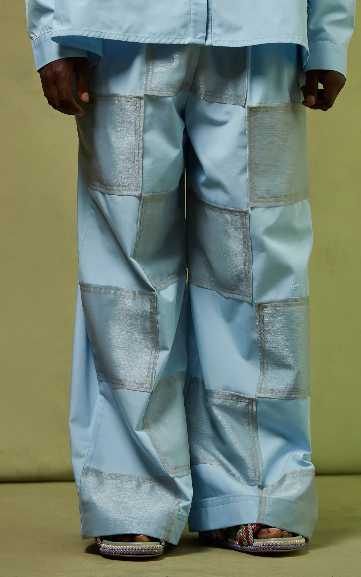 HALO PATCH WORK TROUSERS