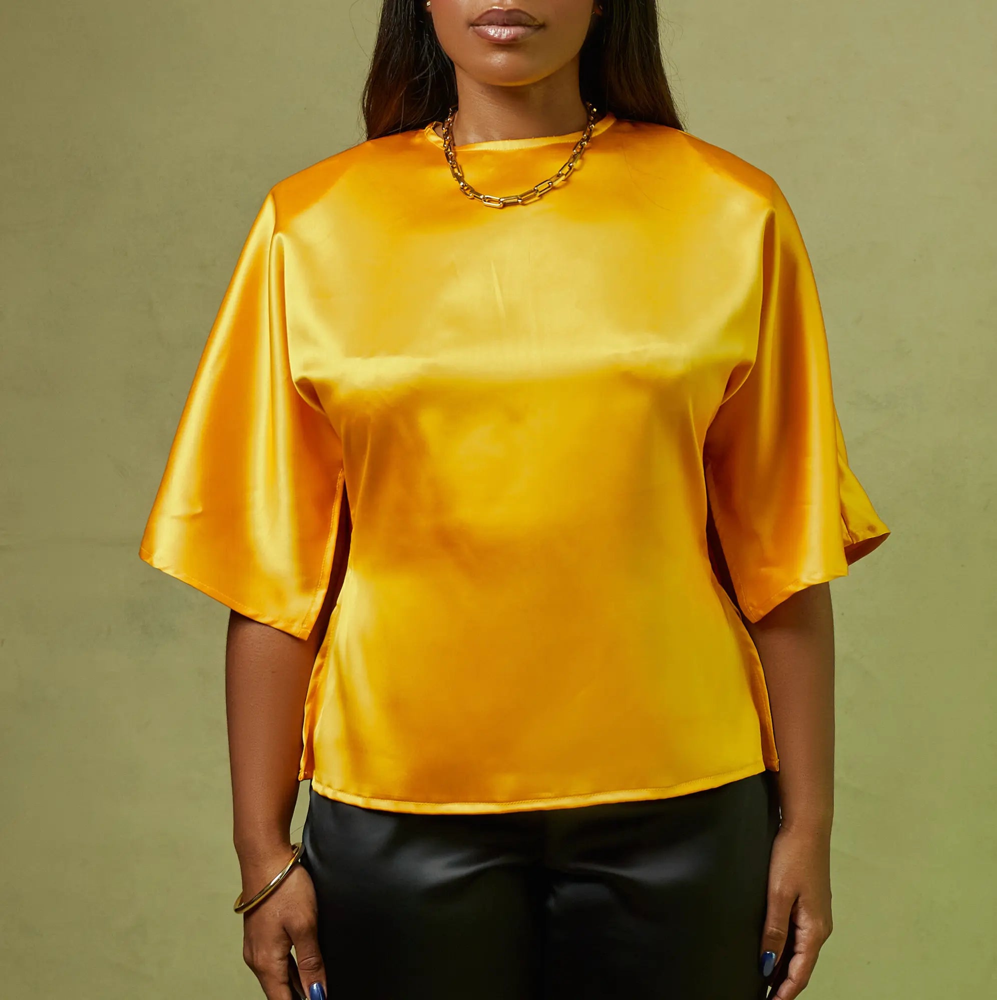 EMBER SILK BLOUSE