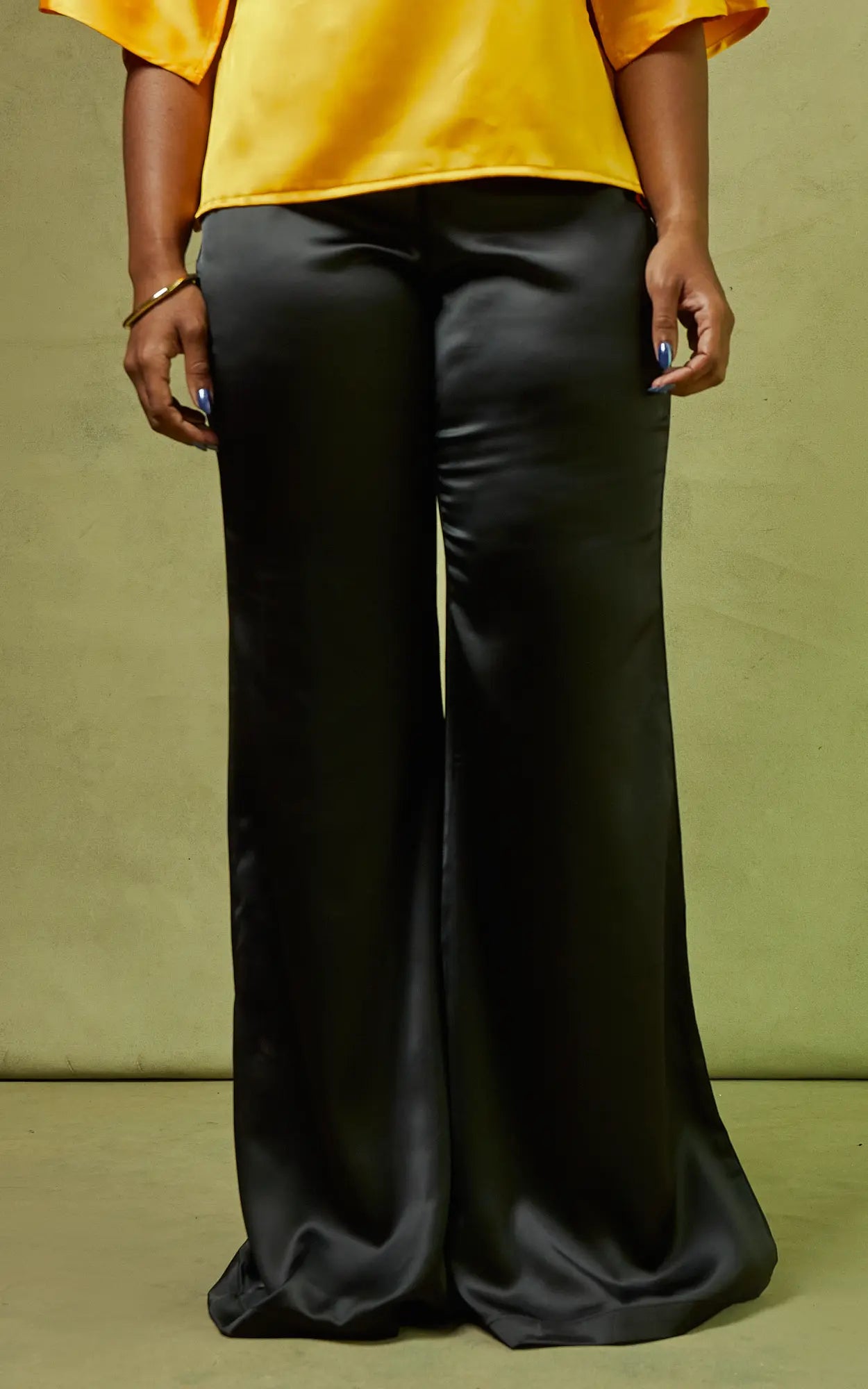 LUMEN SILK TROUSERS