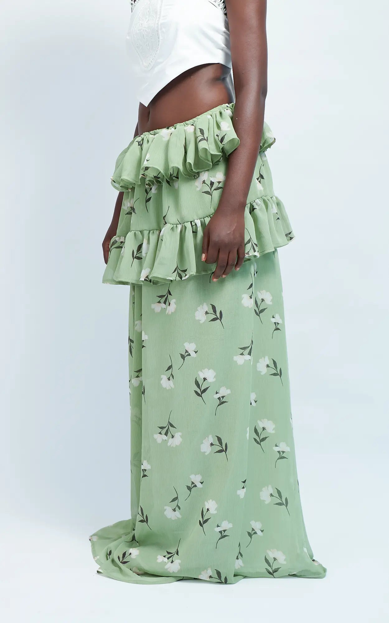 TEMI RUFFLE SKIRT