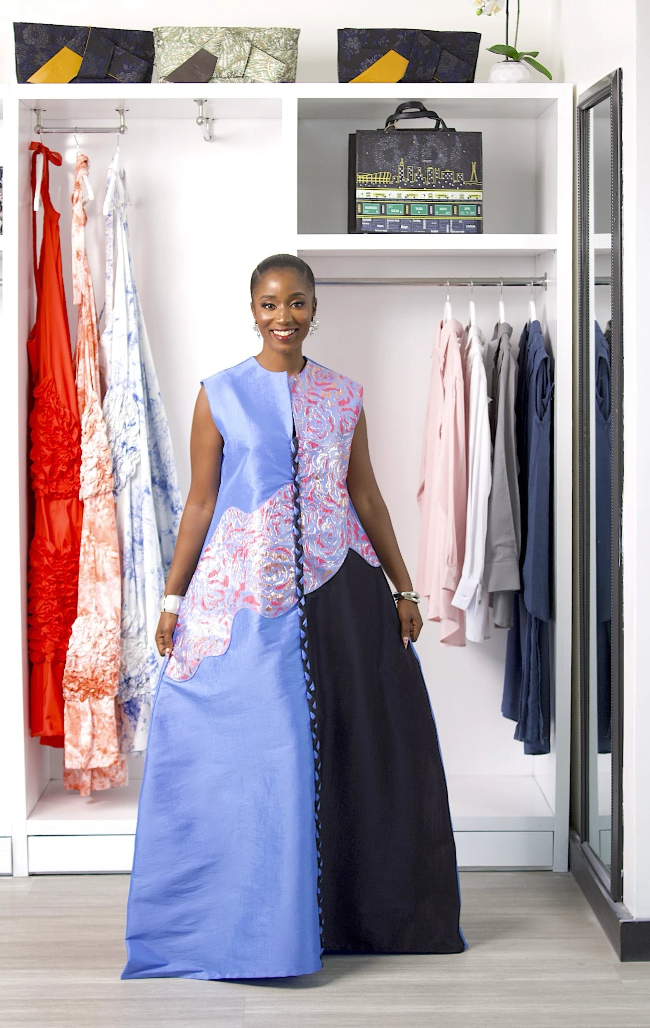 JEWEL KAFTAN BLUE