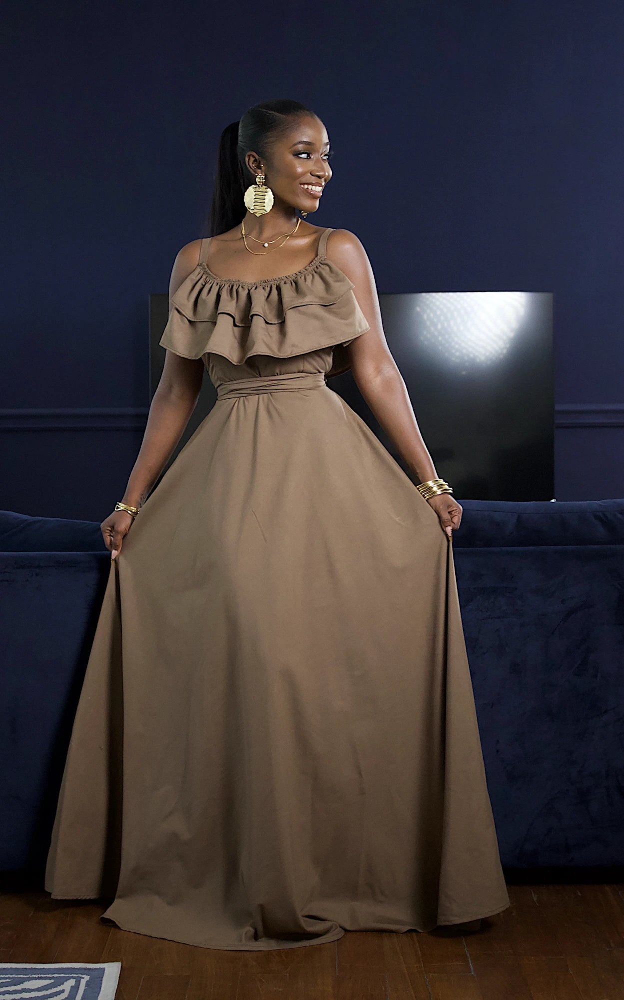 LOLLY MAXI 2T BROWN