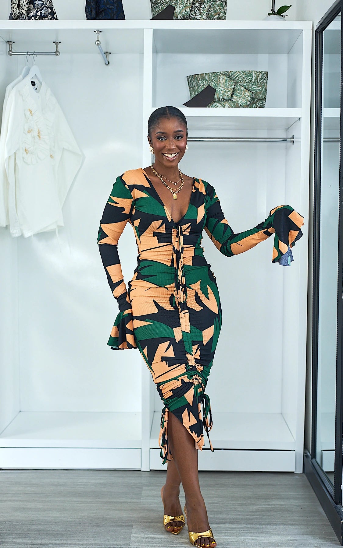 NICKI DRESS MIXED