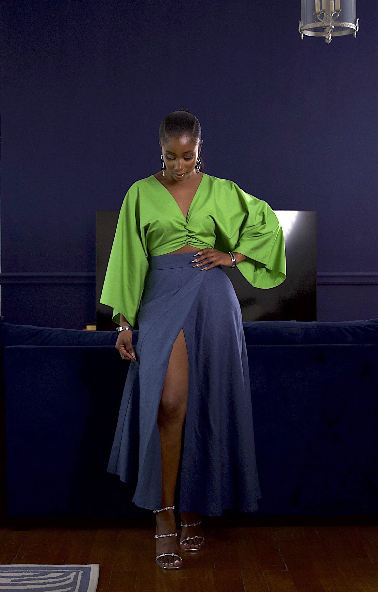 ODERA CROP TOP GREEN