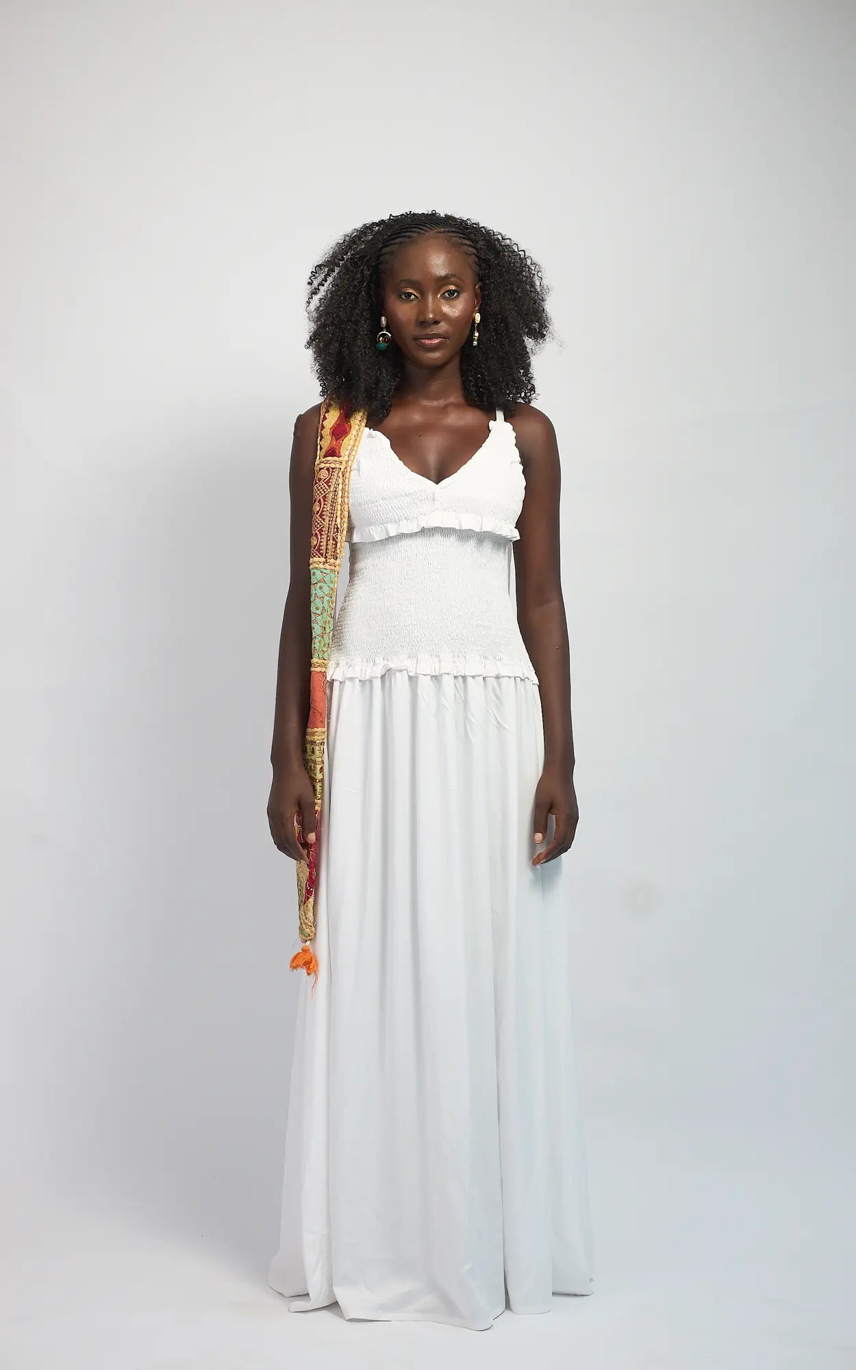 VERANDA RUCHED DRESS
