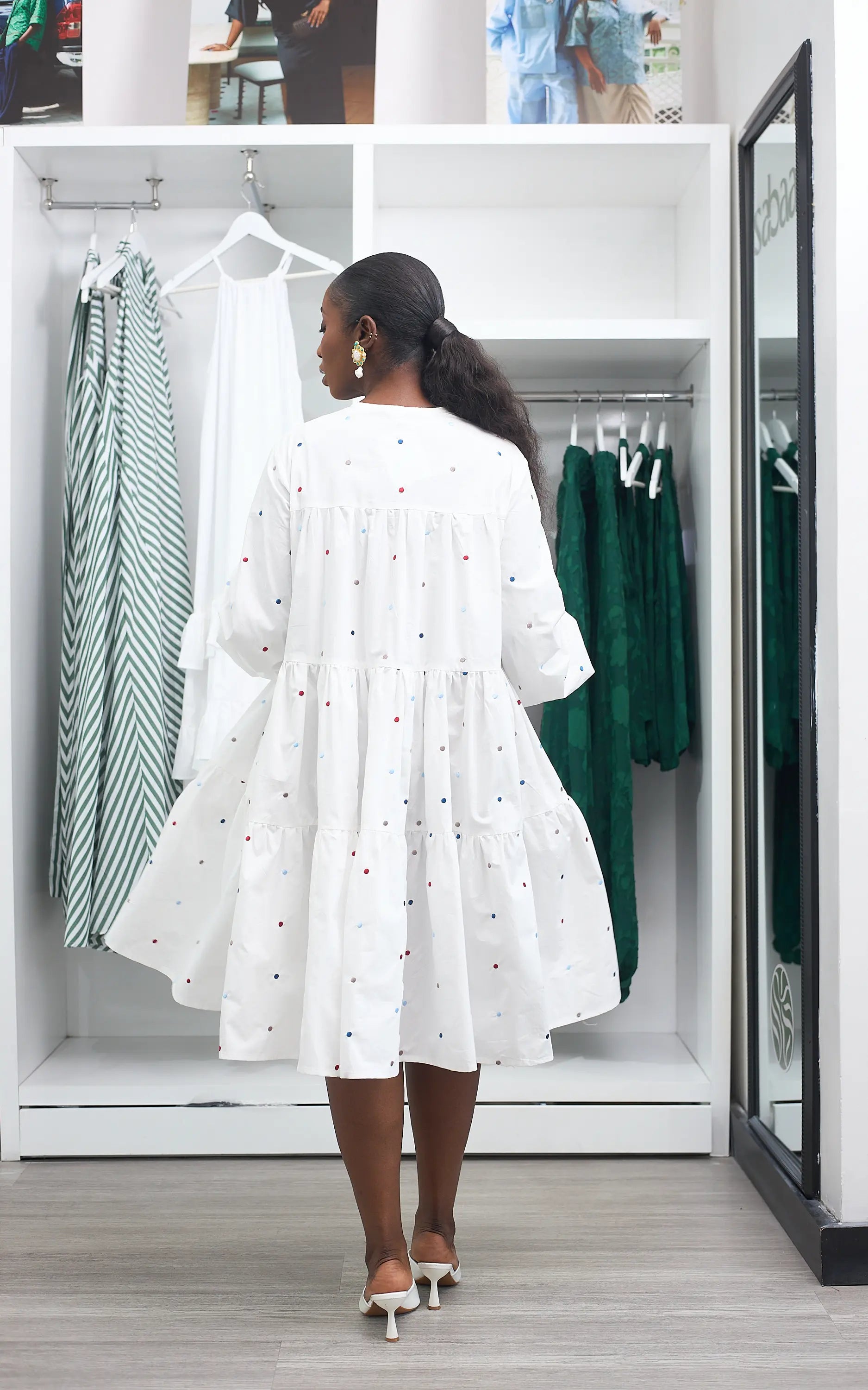 RAYA MIDI DRESS
