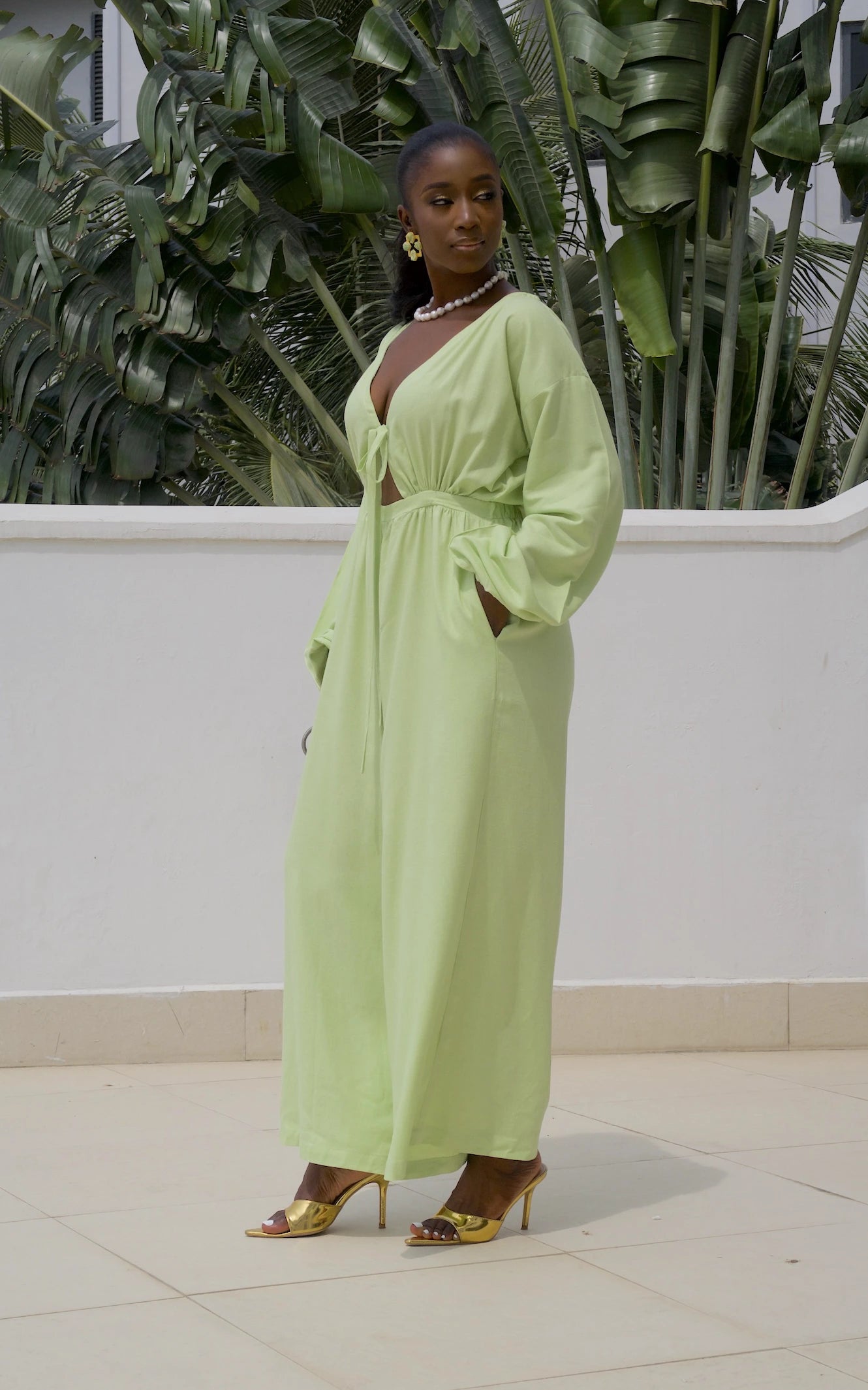 RONTO JUMPSUIT GREEN