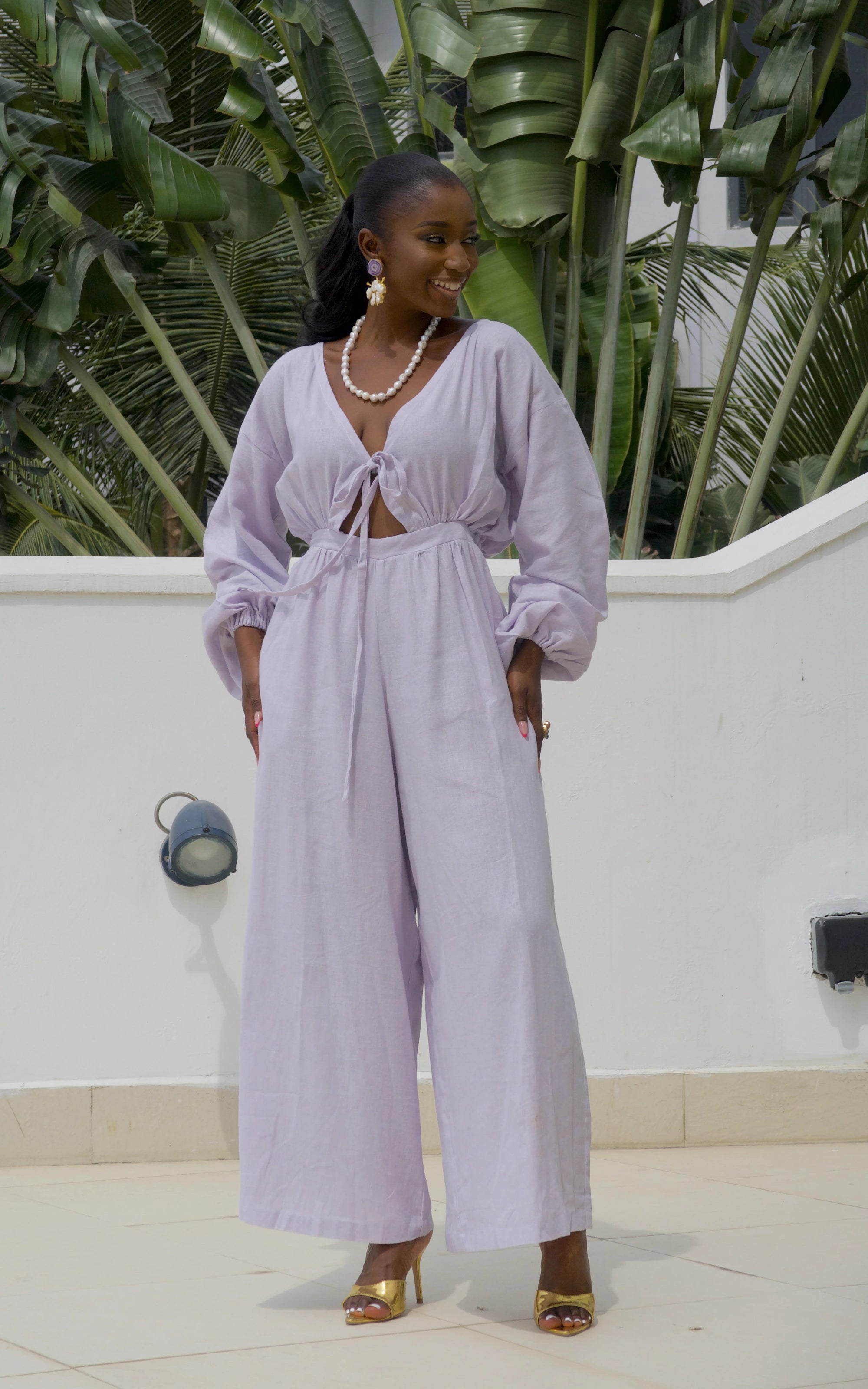 RONTO JUMPSUIT LILAC