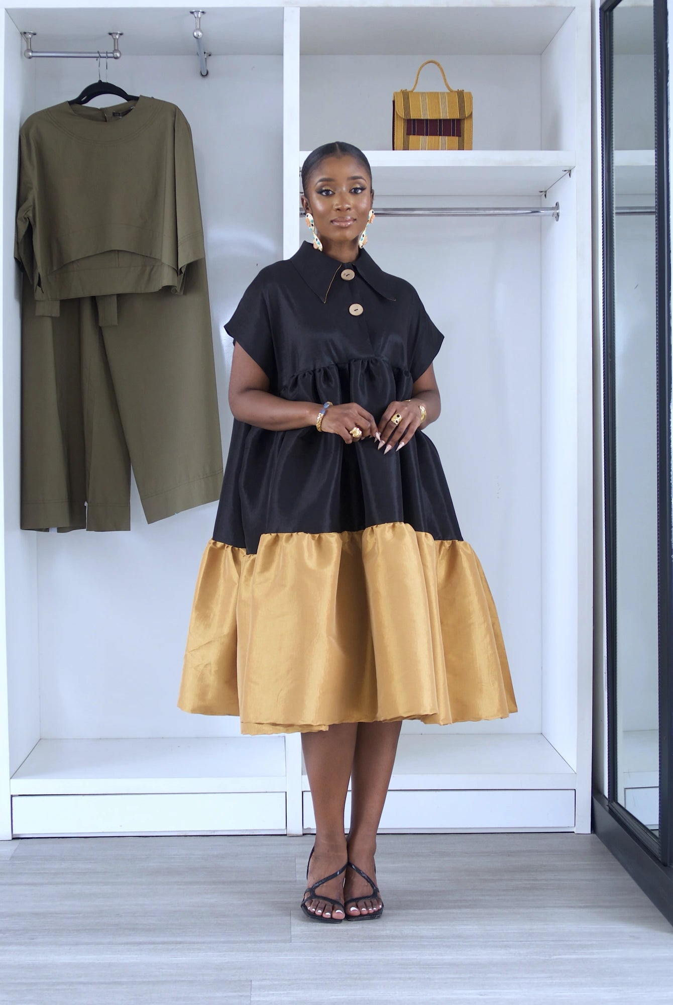 SANTANA TIERED DRESS