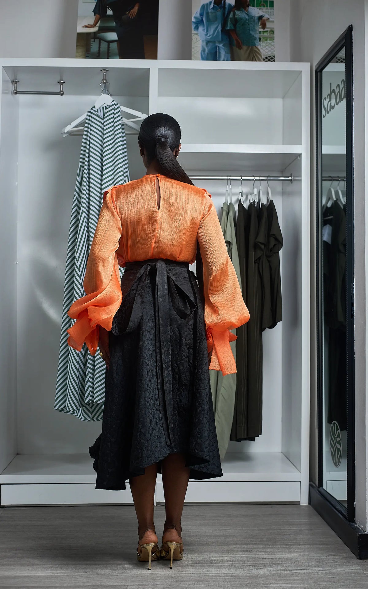 SHAI WRAP SKIRT