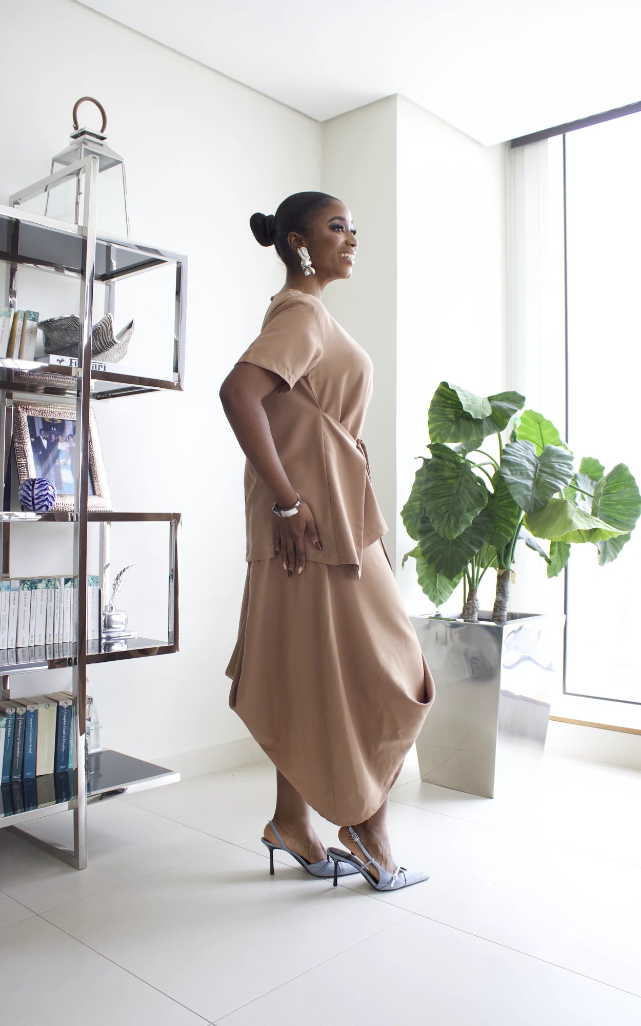 SOC SKIRT SET - BEIGE