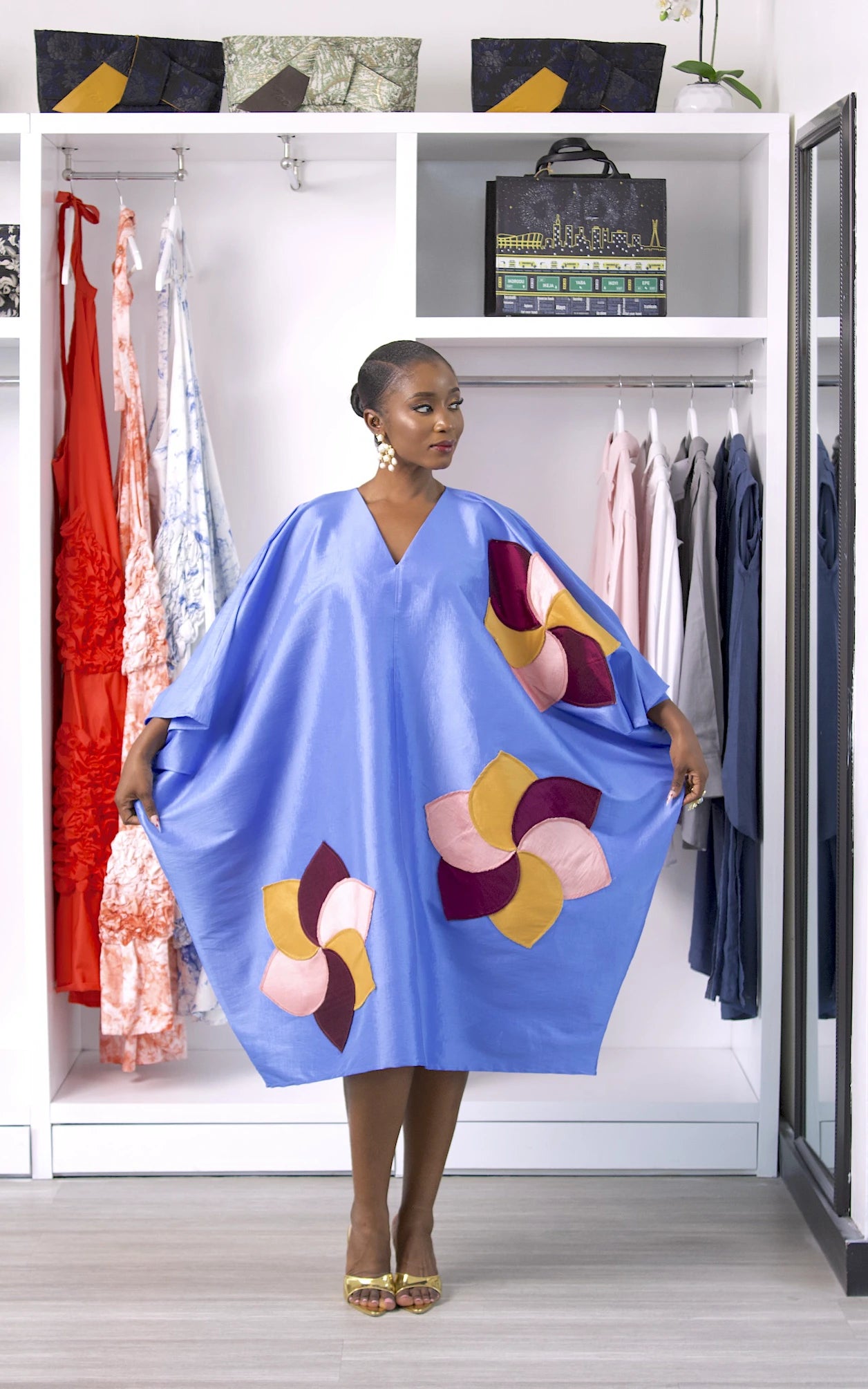 SOOKIE KAFTAN LIGHT BLUE