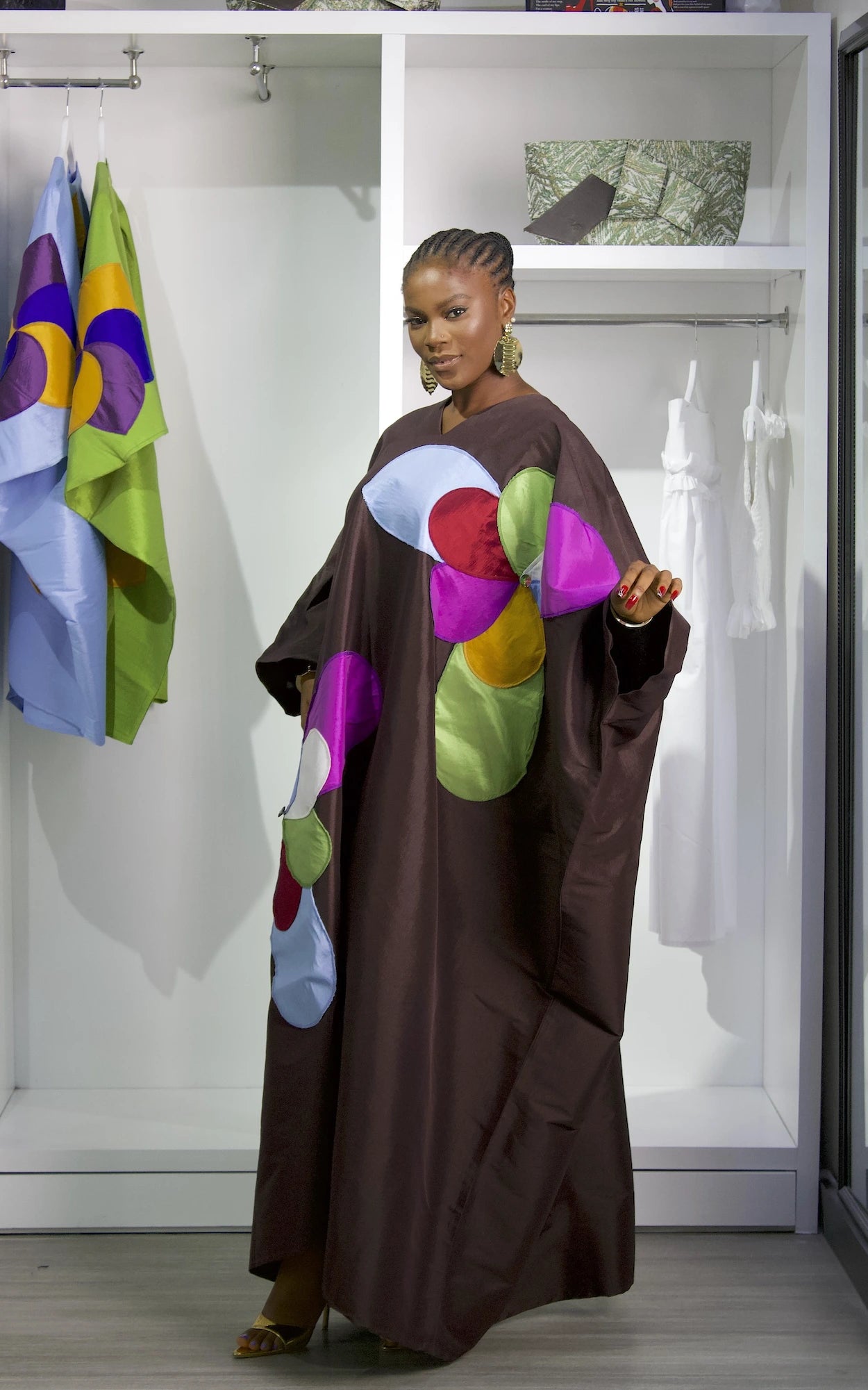 SOOKIE KAFTAN MAXI LUXE BROWN