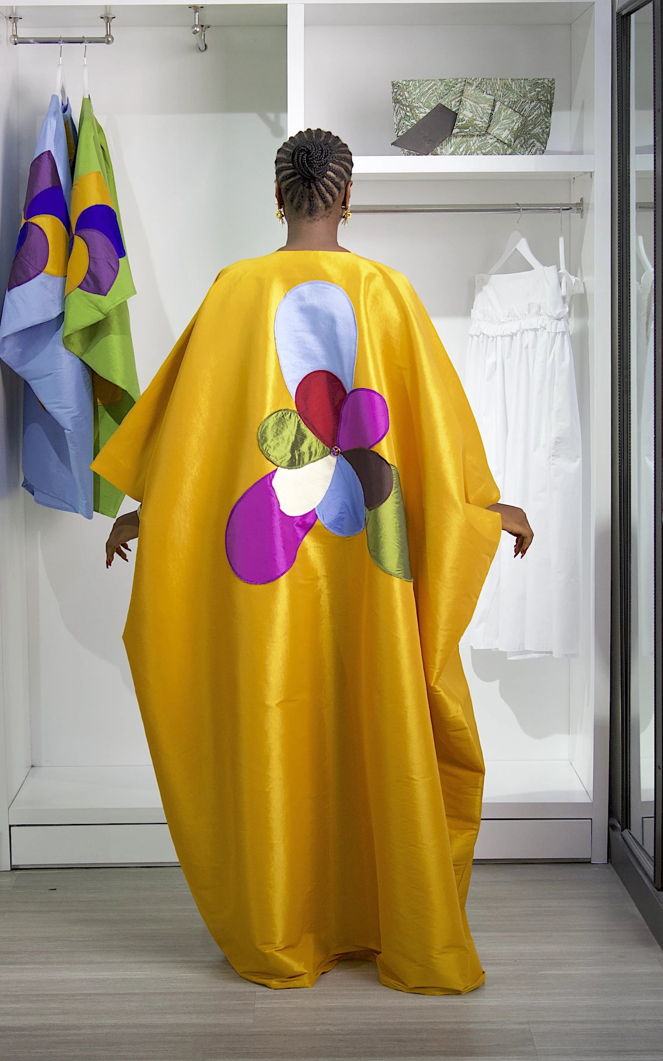 SOOKIE KAFTAN MAXI LUXE MUSTARD