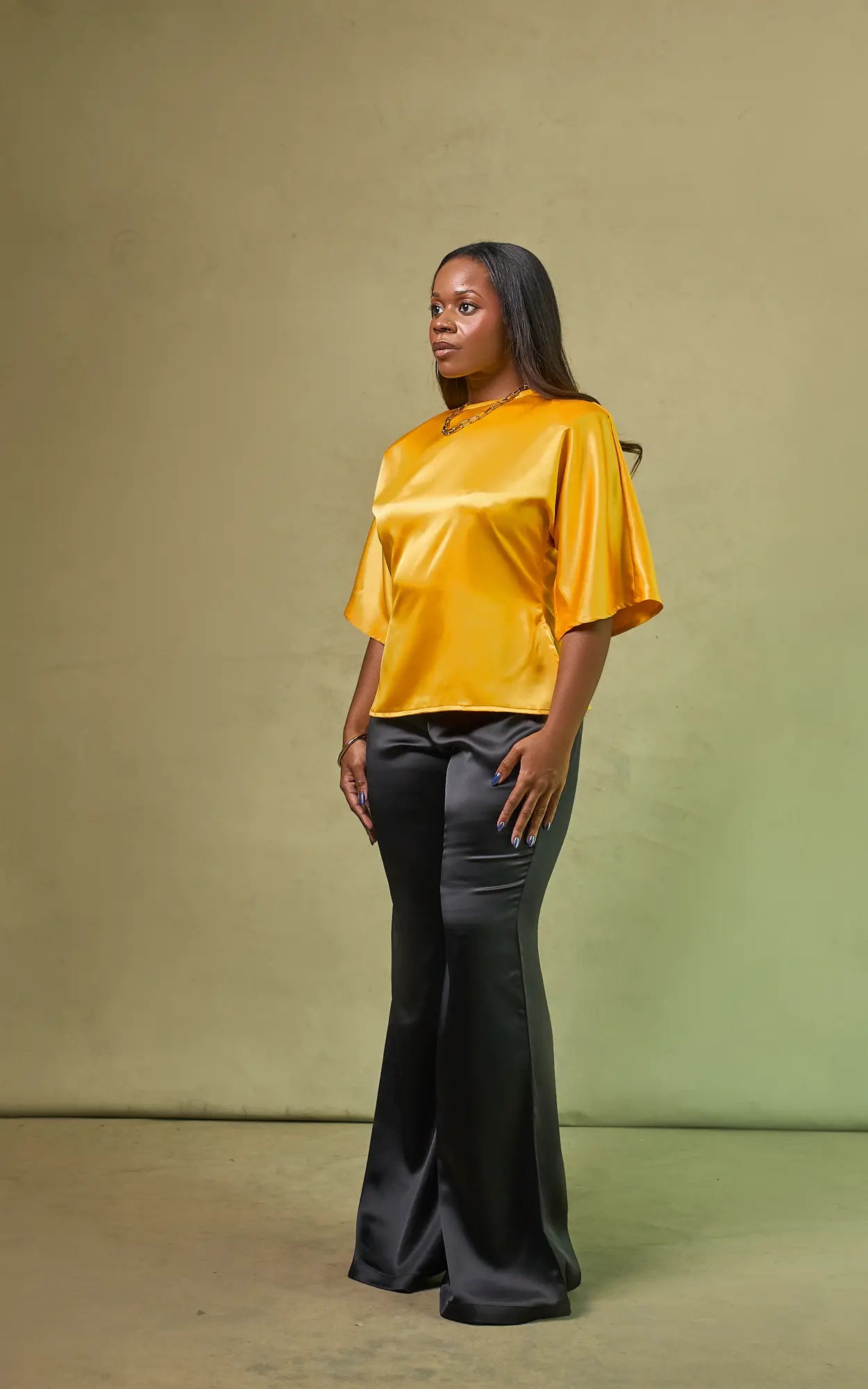 EMBER SILK BLOUSE
