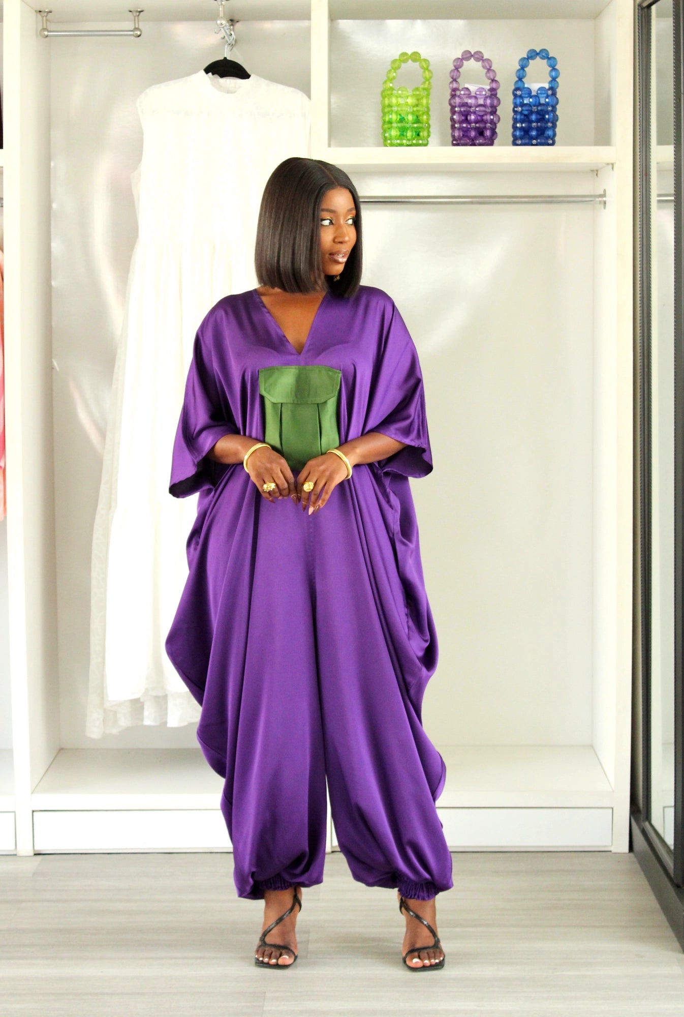 TIMI JUMPSUIT SATIN