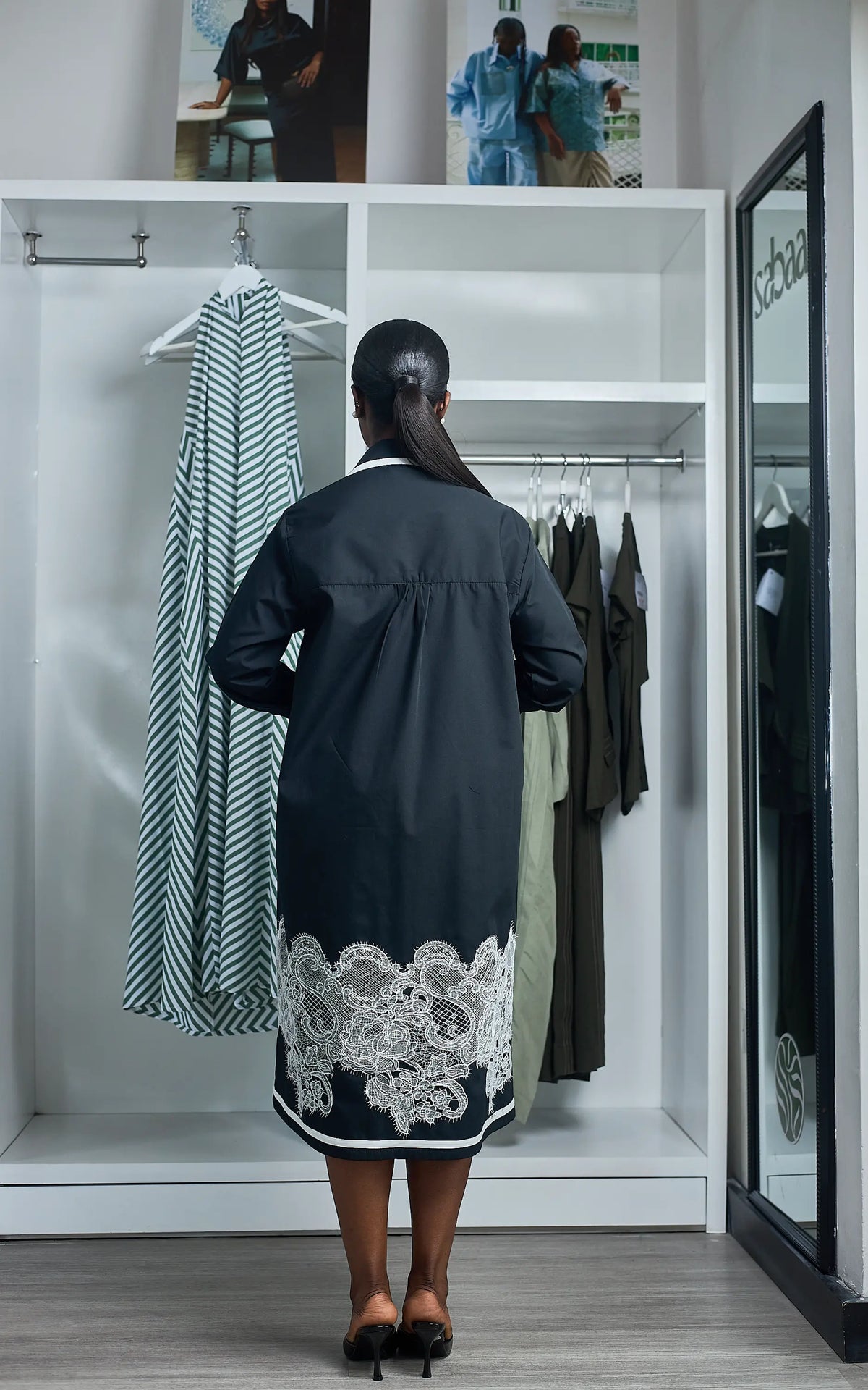 UCHE SHIRT DRESS