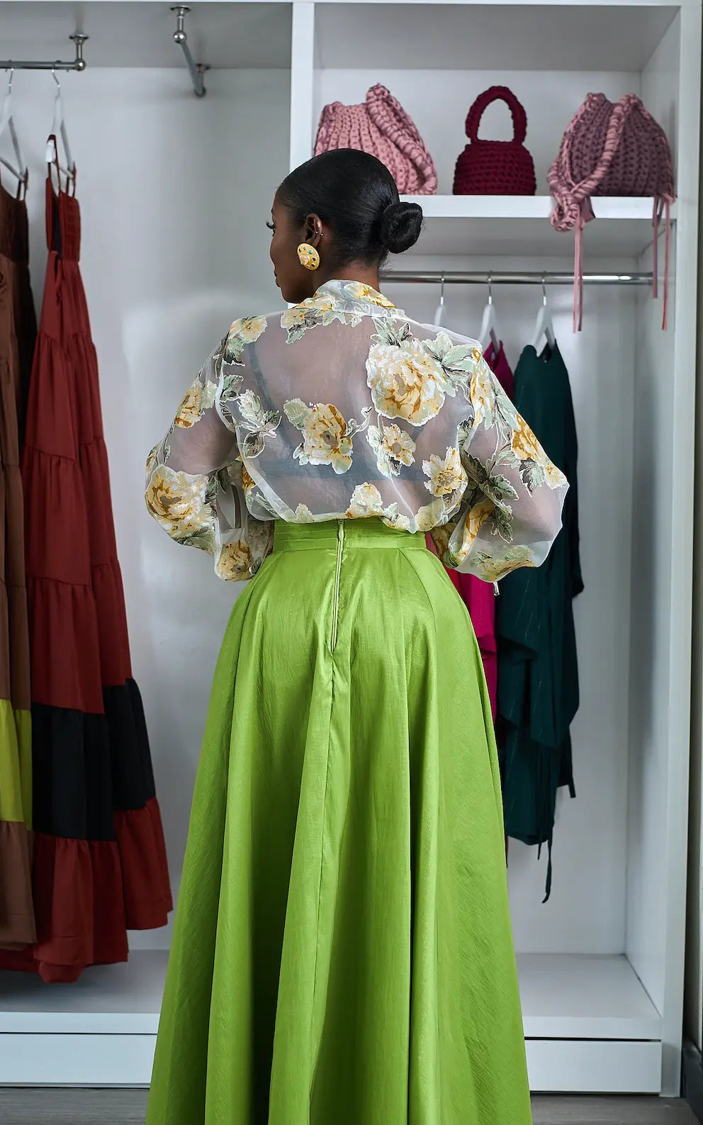 VIXEN BLOUSE FLORAL - YELLOW