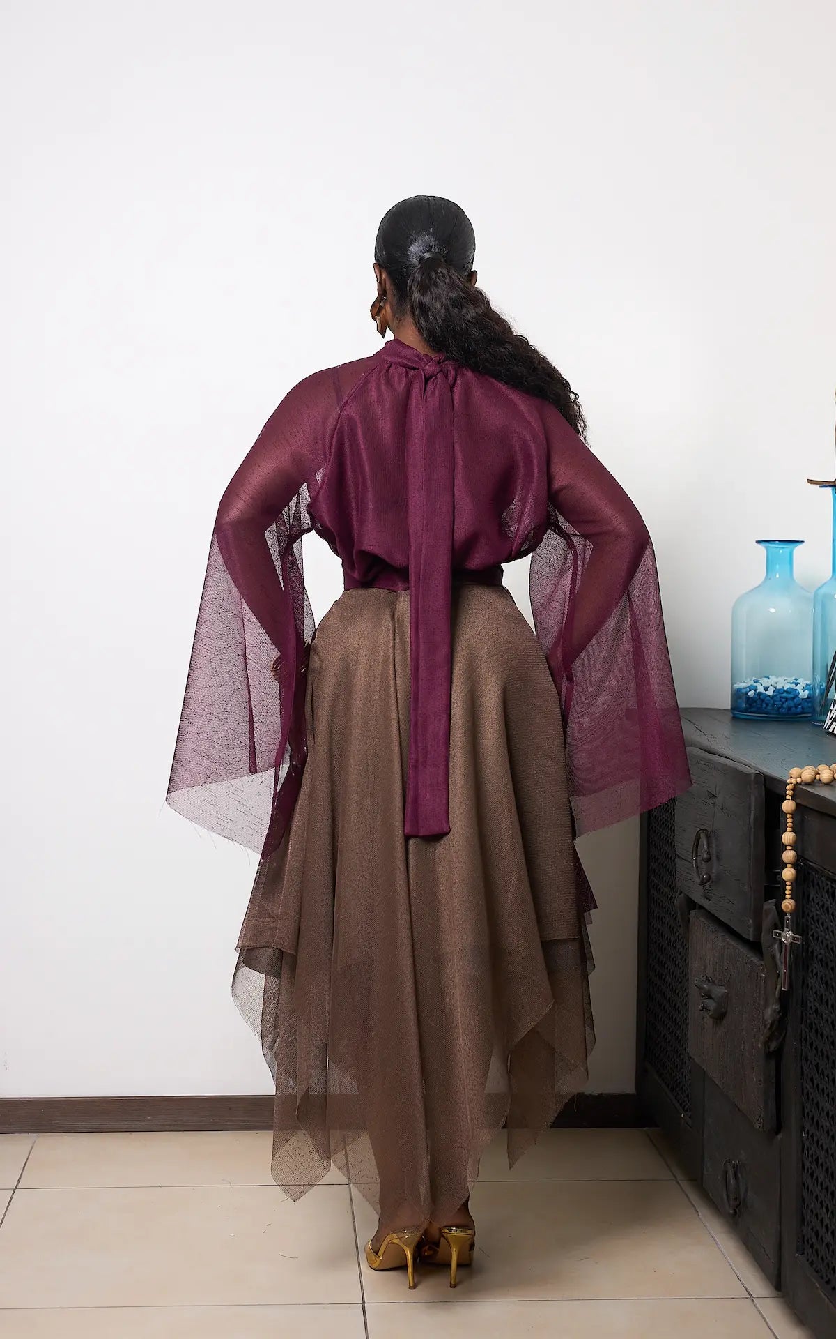 WILLOW SKIRT BROWN