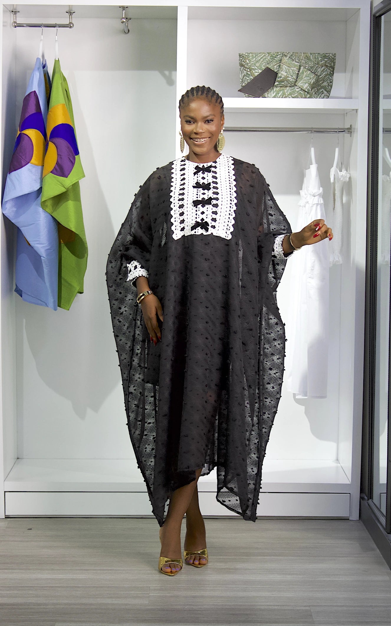 YARA KAFTAN BLACK