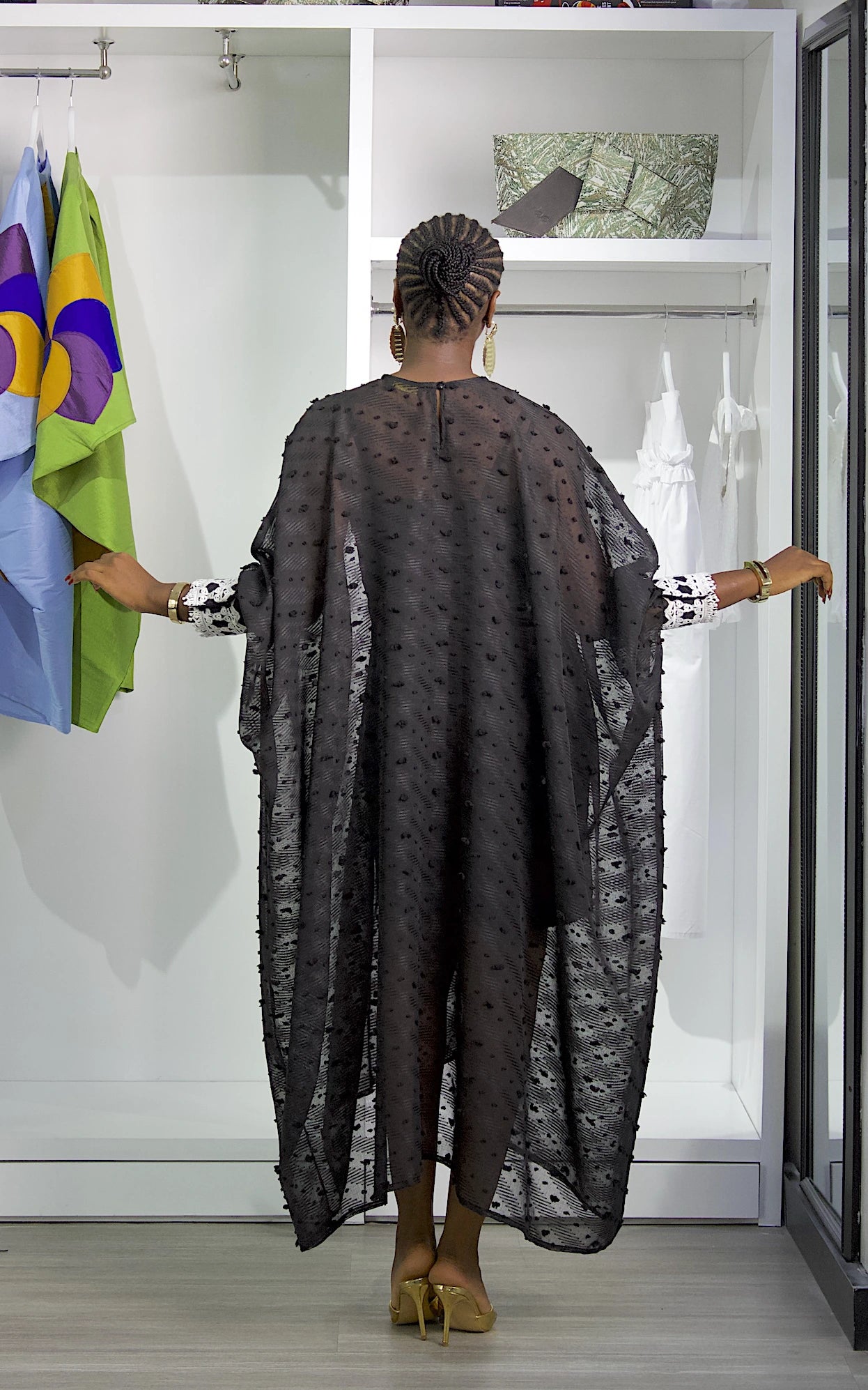 YARA KAFTAN BLACK