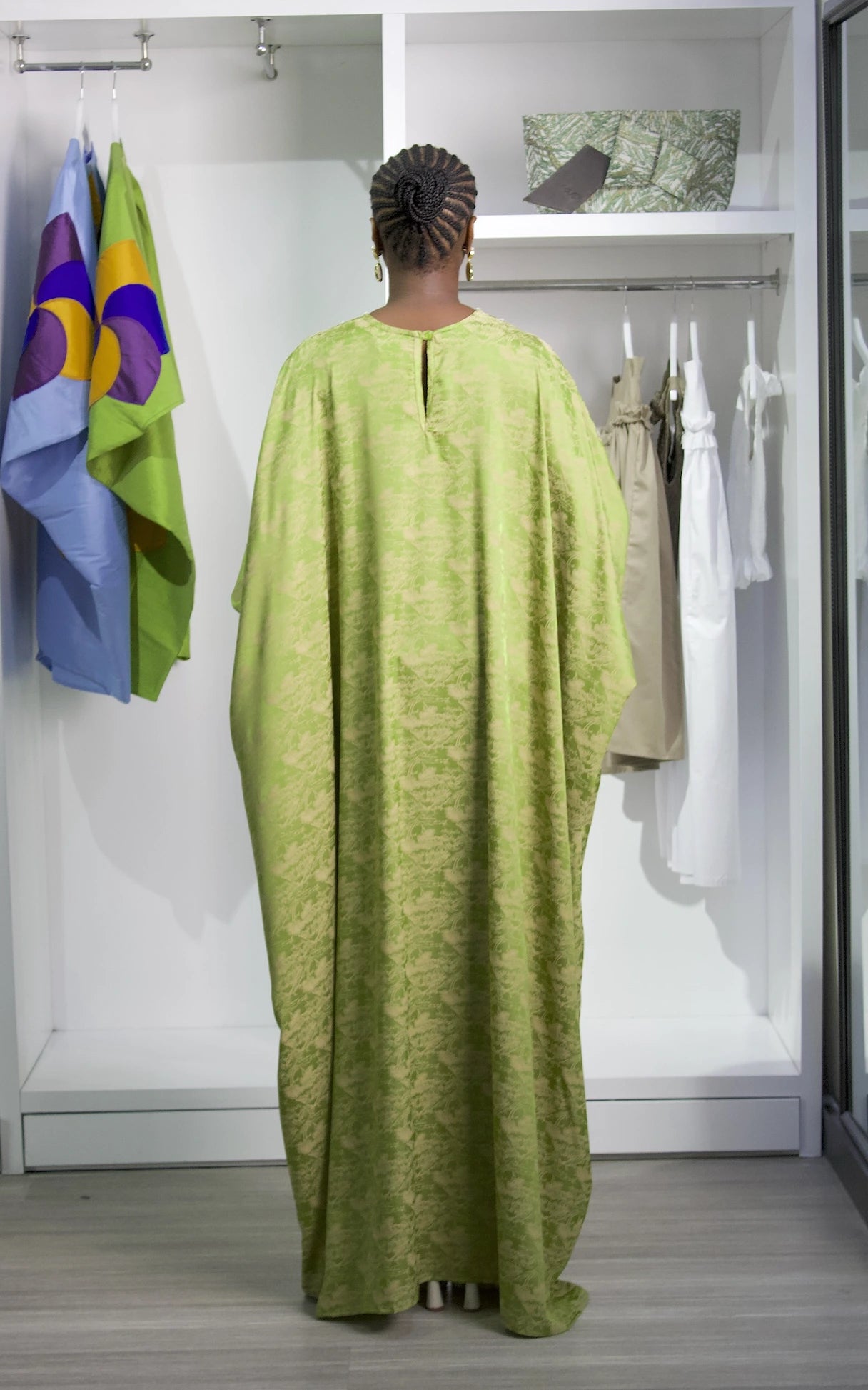 YARA KAFTAN GREEN GOLD