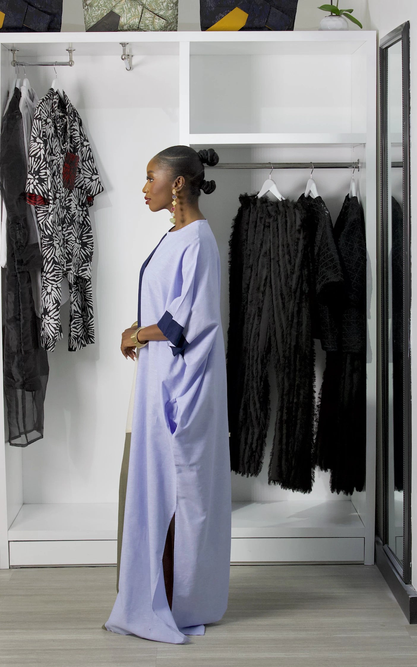 ZEN MIX KAFTAN BLUE MIX