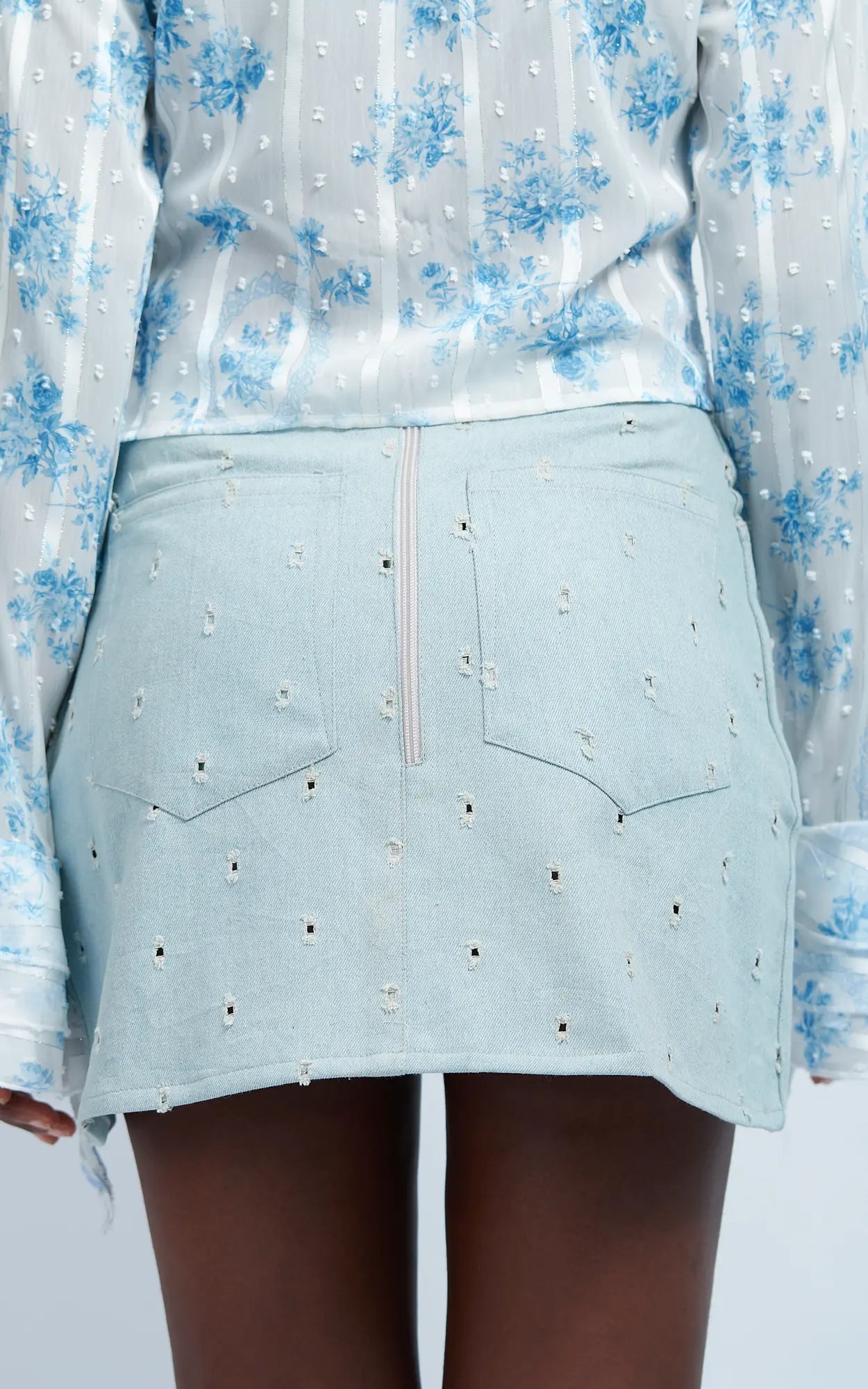 NAYA MINI DENIM SKIRT