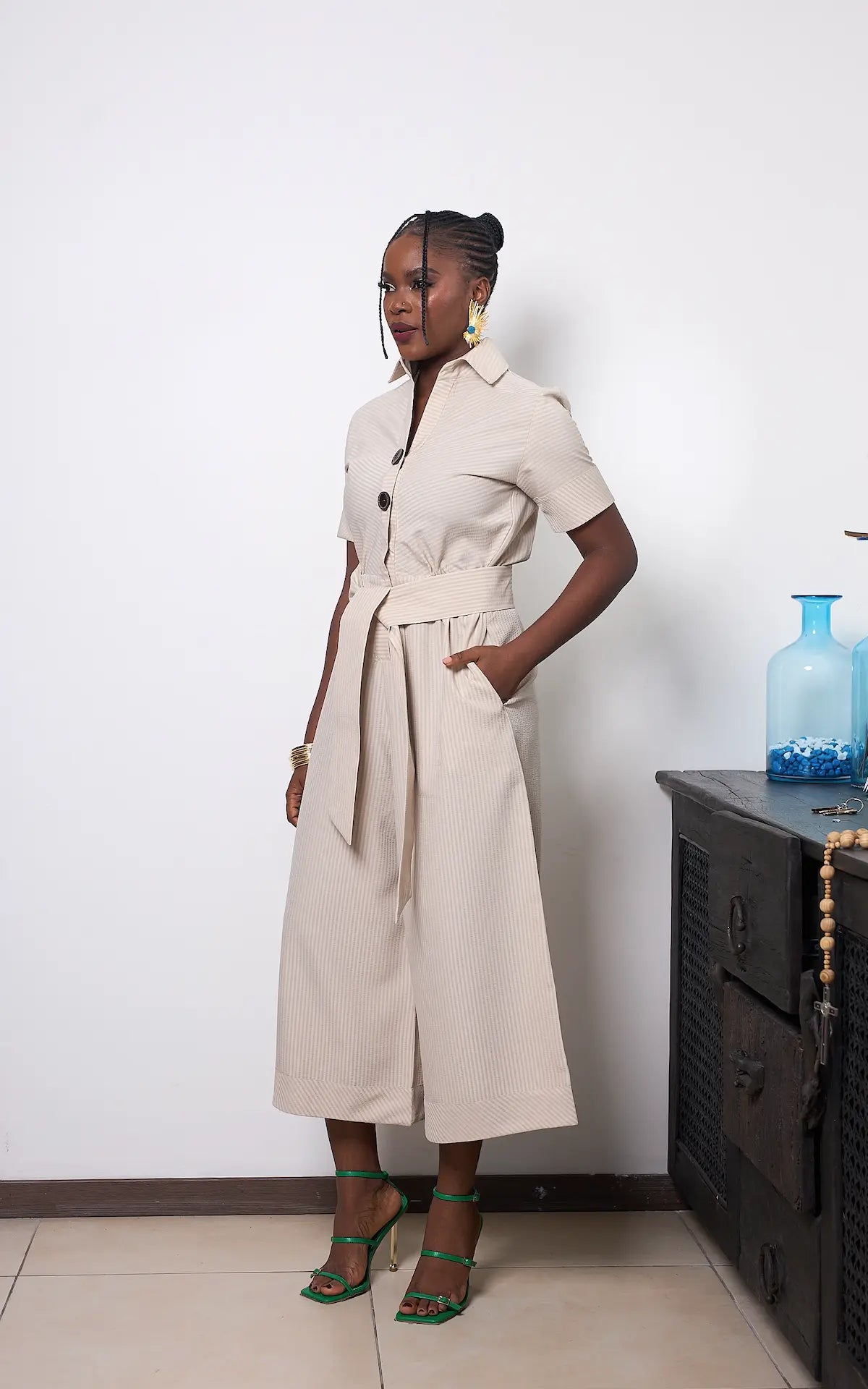 KALINA JUMPSUIT BEIGE