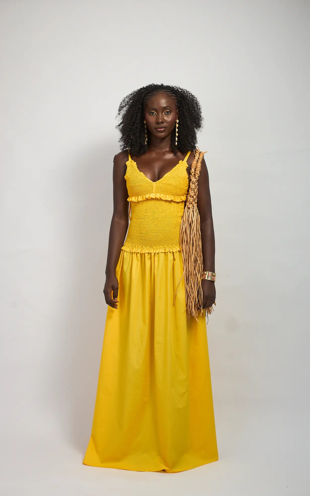 VERANDA RUCHED DRESS