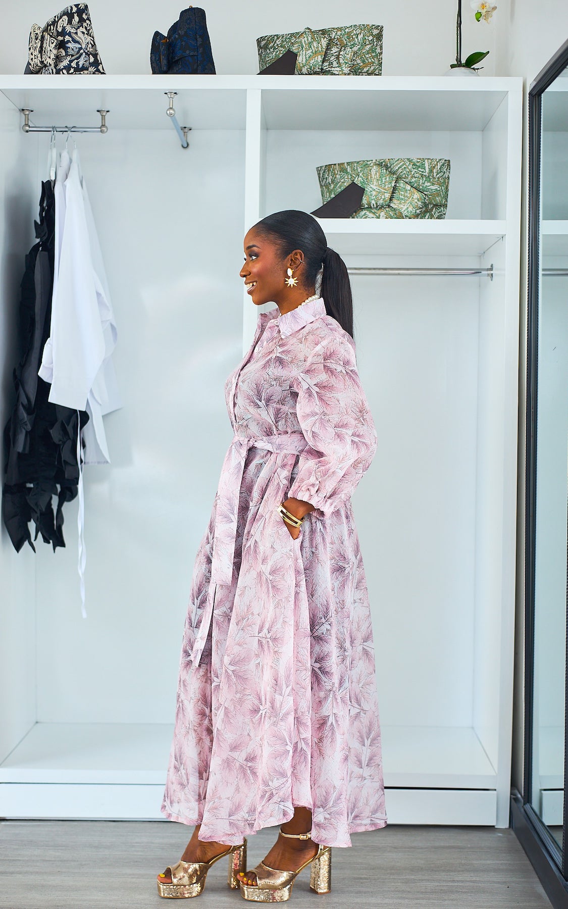 ONYINYE DRESS PINK