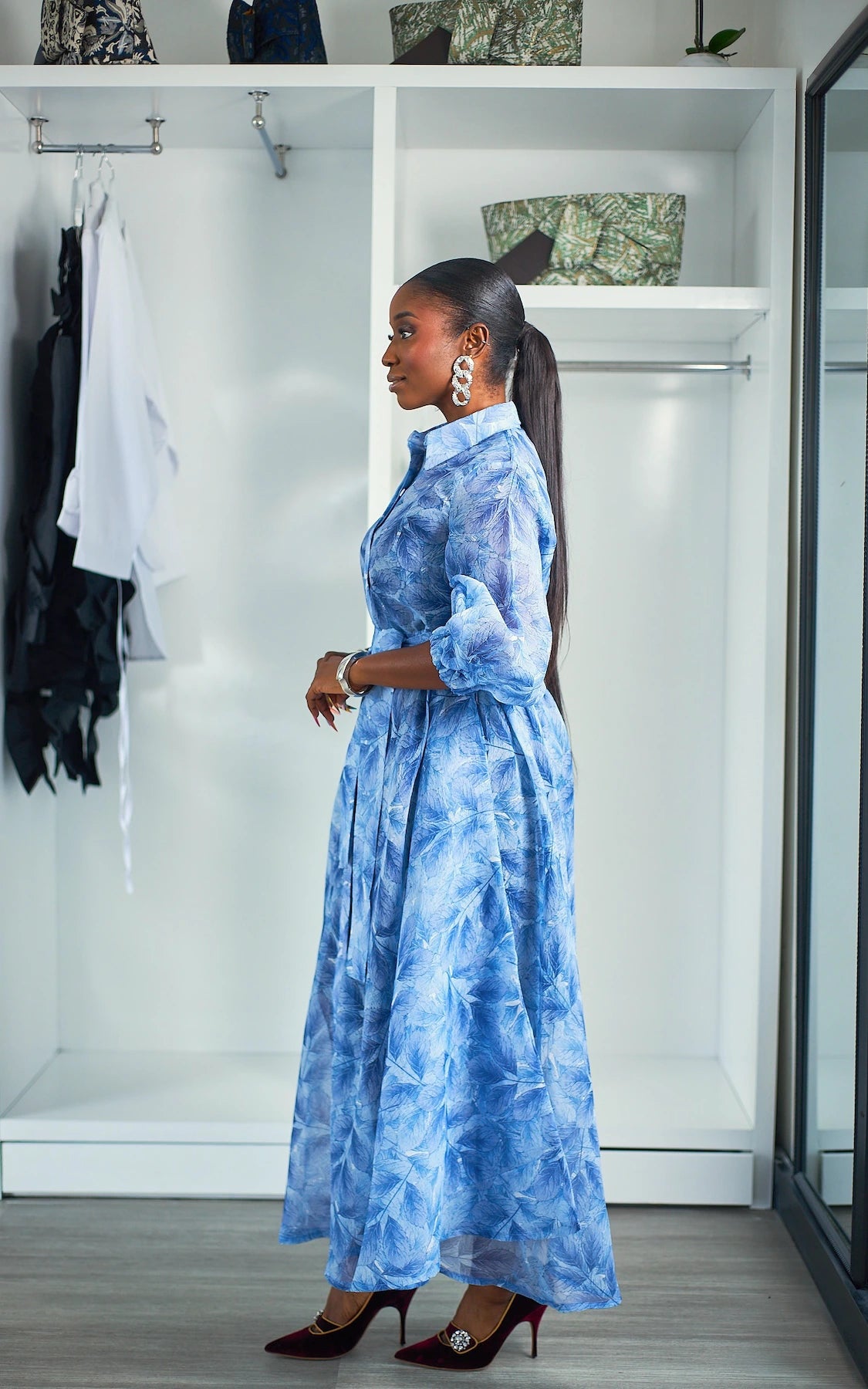 ONYINYE DRESS BLUE