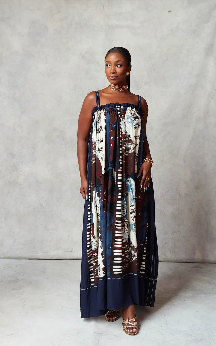 RIO MIDI DRESS