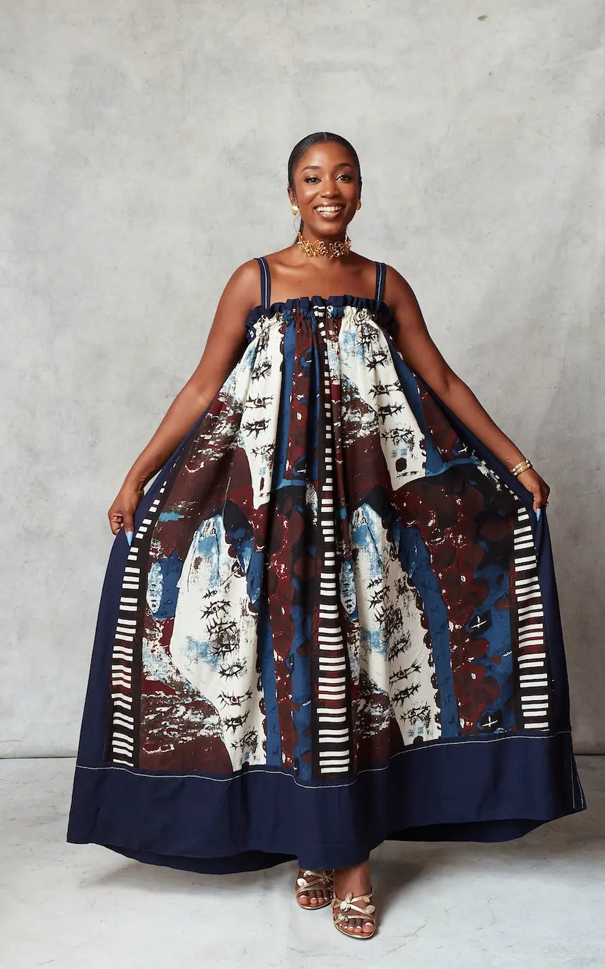 RIO MIDI DRESS