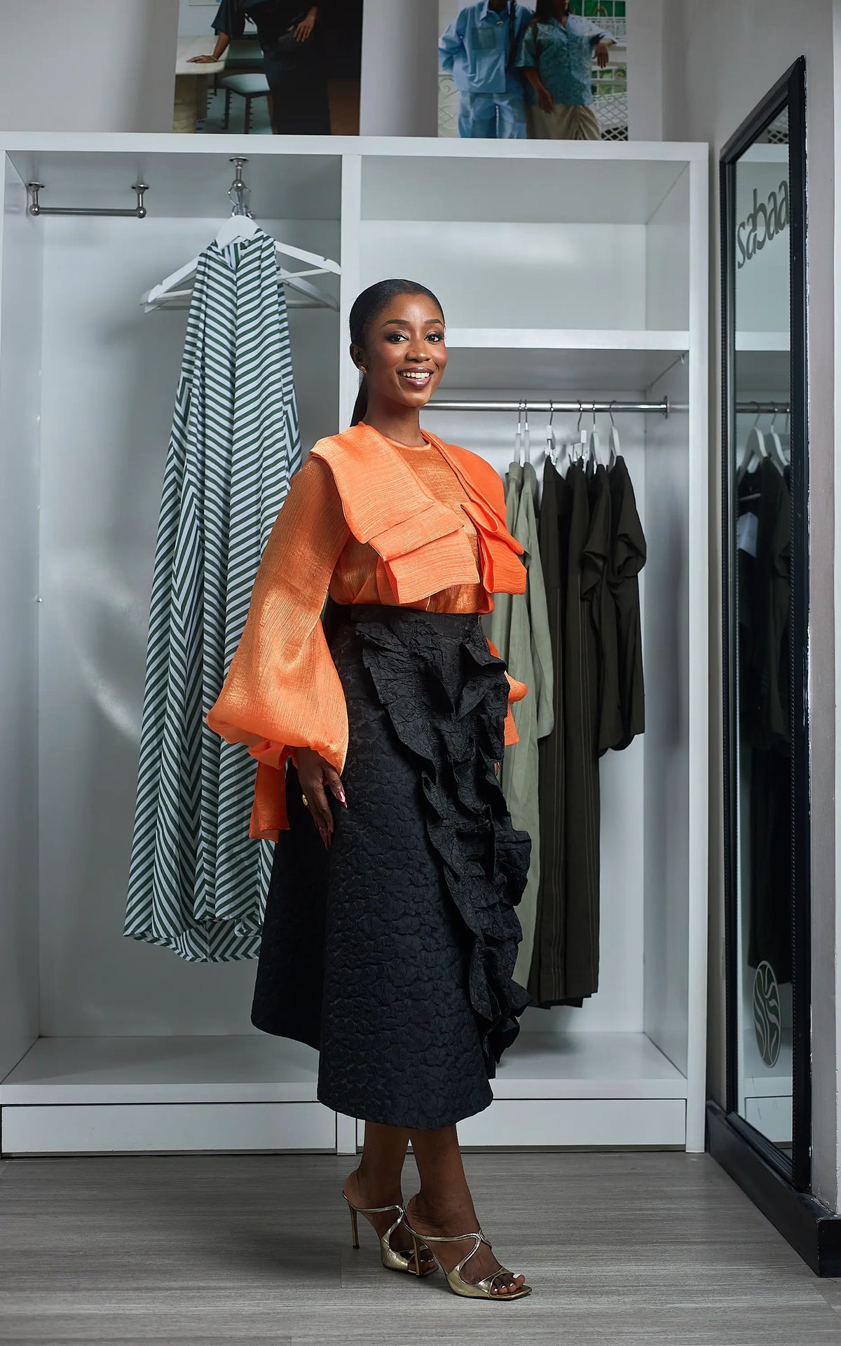 SHAI WRAP SKIRT