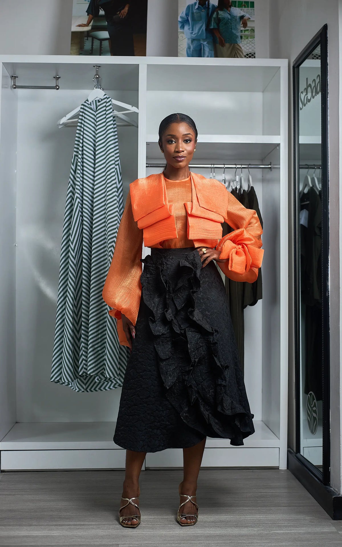 SHAI WRAP SKIRT