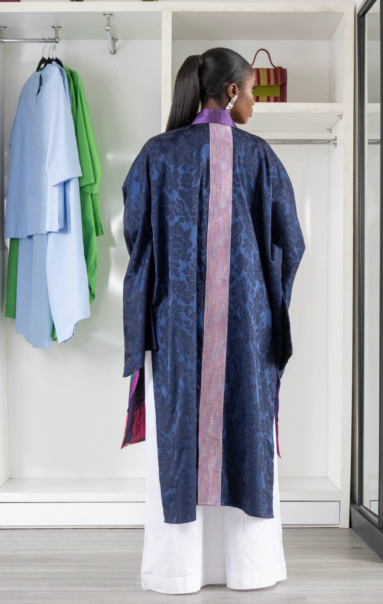 SOFIA KIMONO NAVY/PURPLE