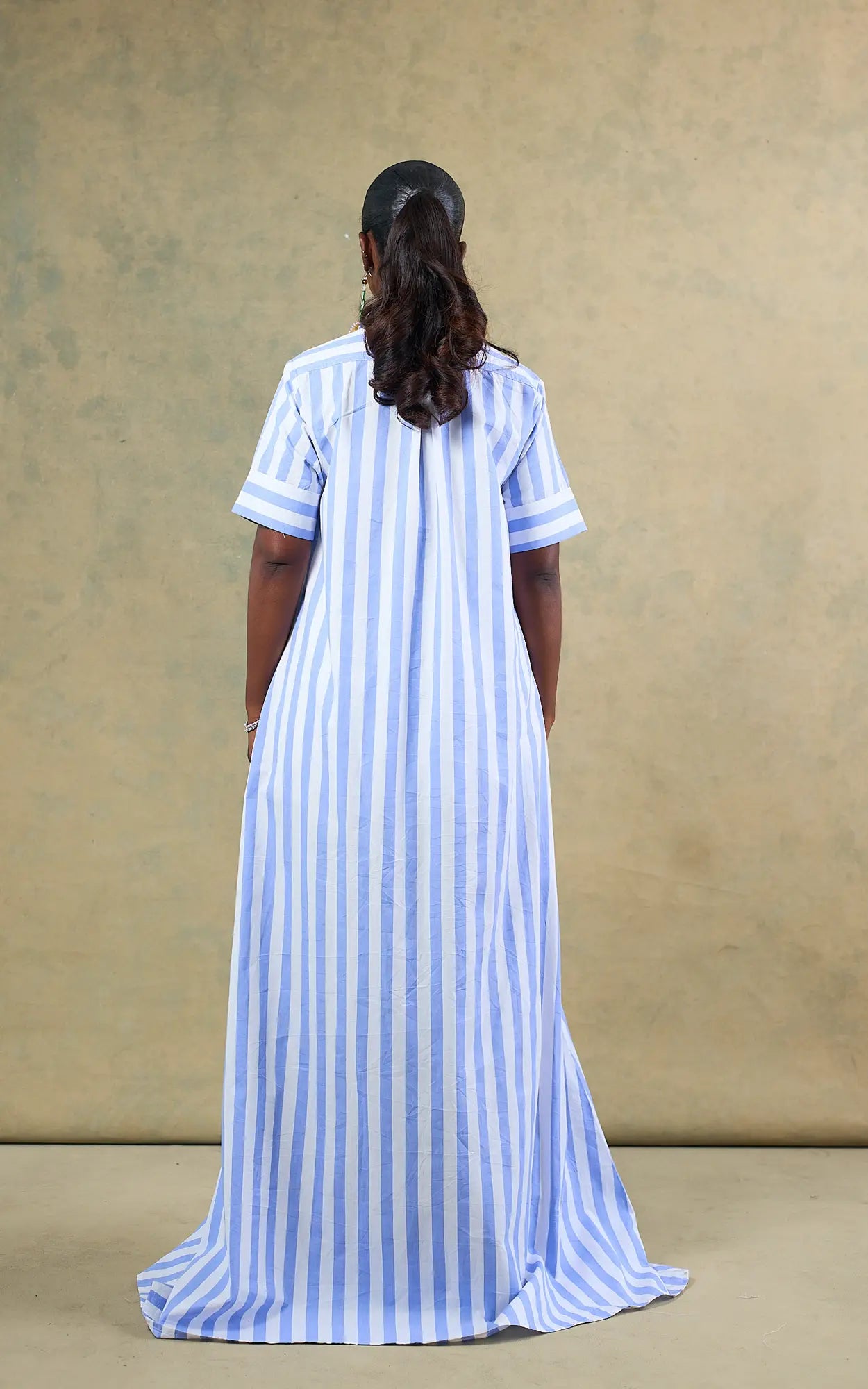 SOLANGE STRIPED MAXI