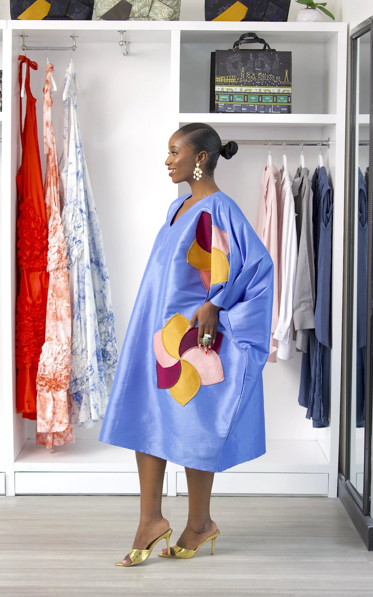 SOOKIE KAFTAN LIGHT BLUE