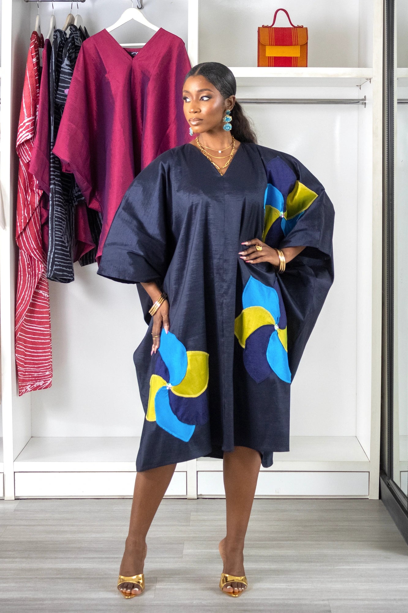 SOOKIE KAFTAN NAVY