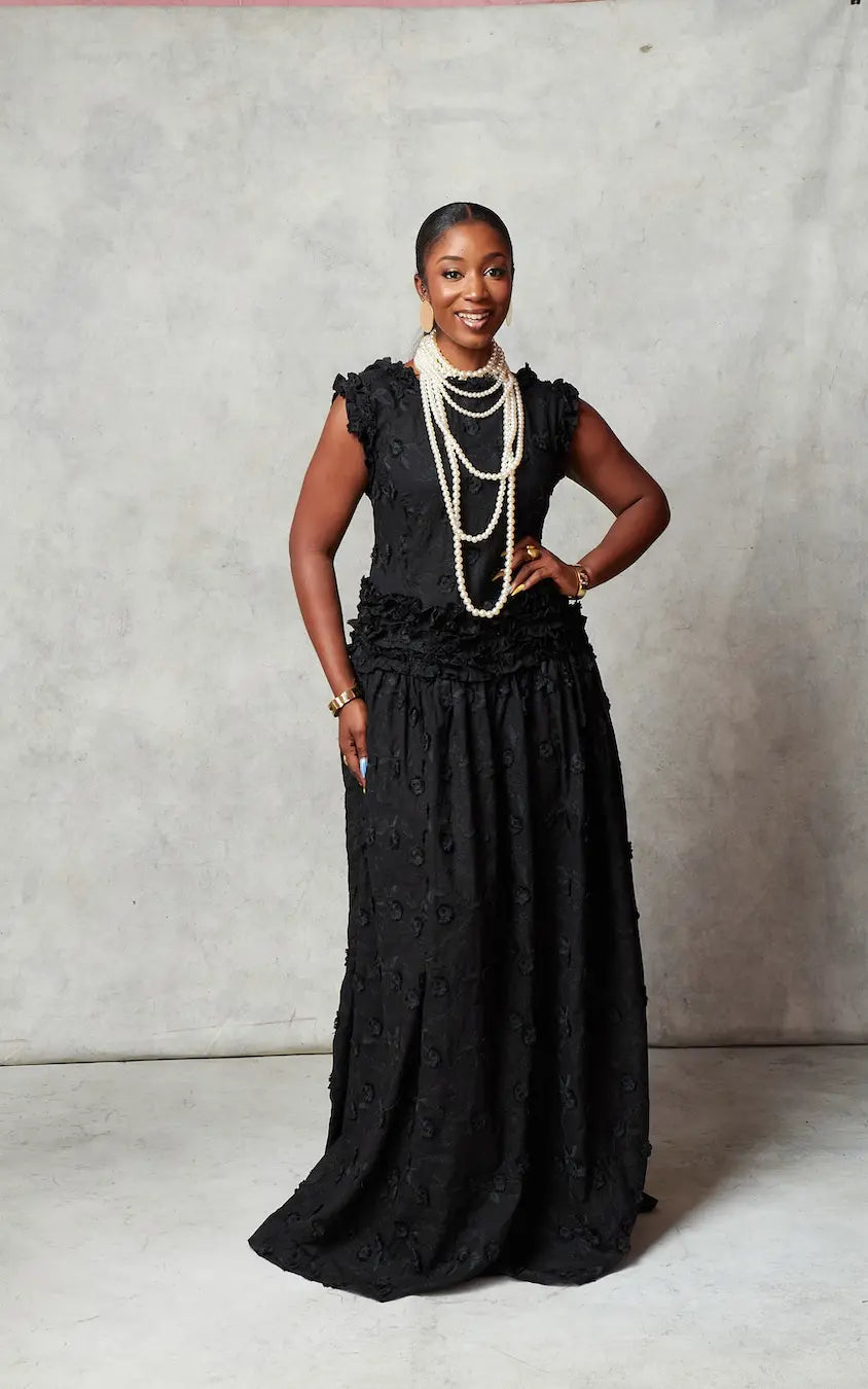 SORAYA TEXTURED DRESS