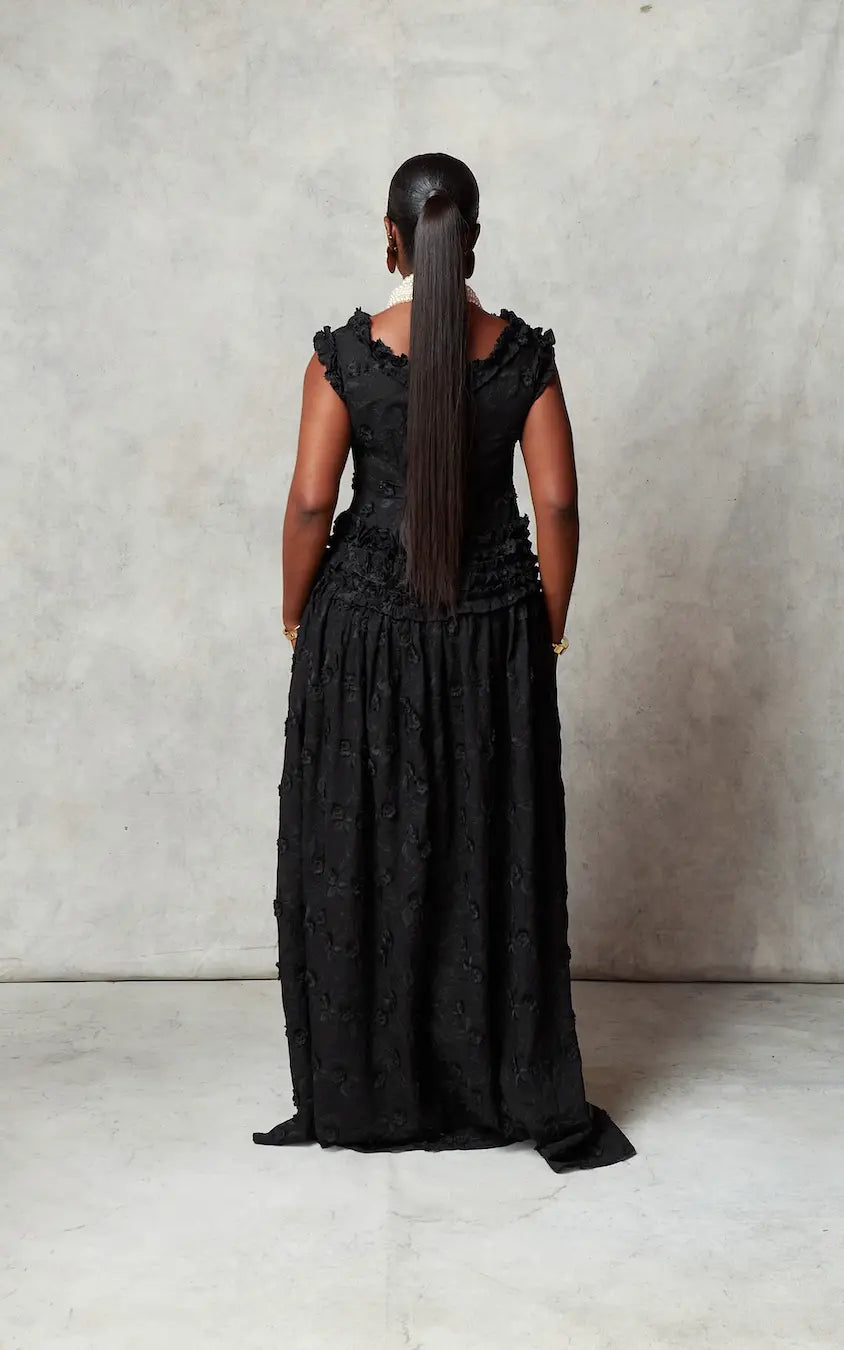 SORAYA TEXTURED DRESS