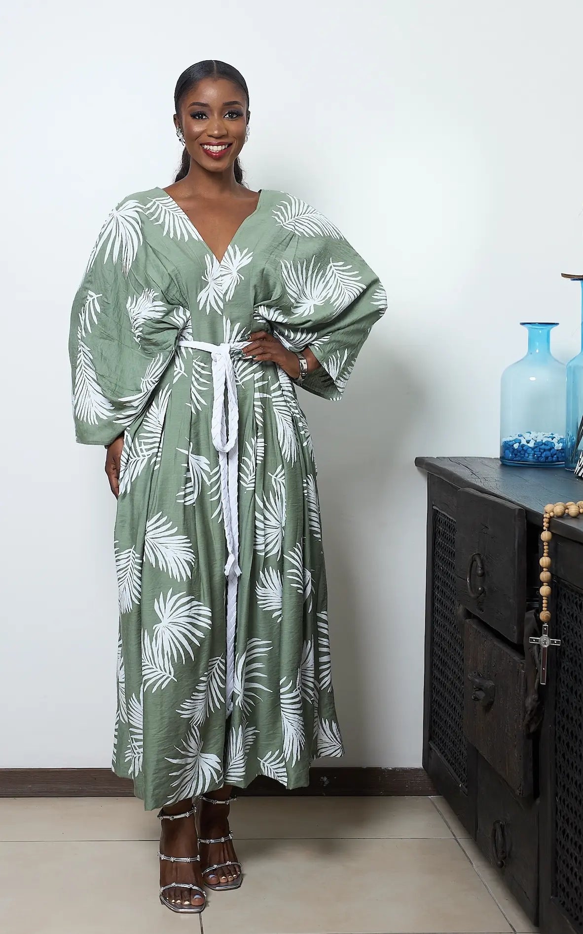 SYD DRESS SAGE GREEN