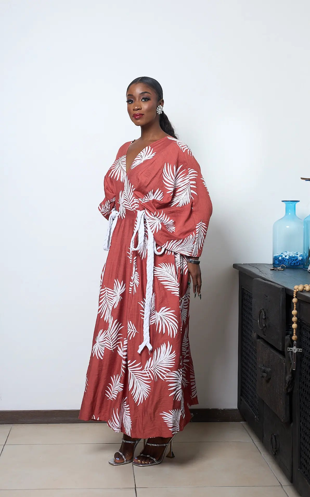SYD DRESS TERRACOTTA