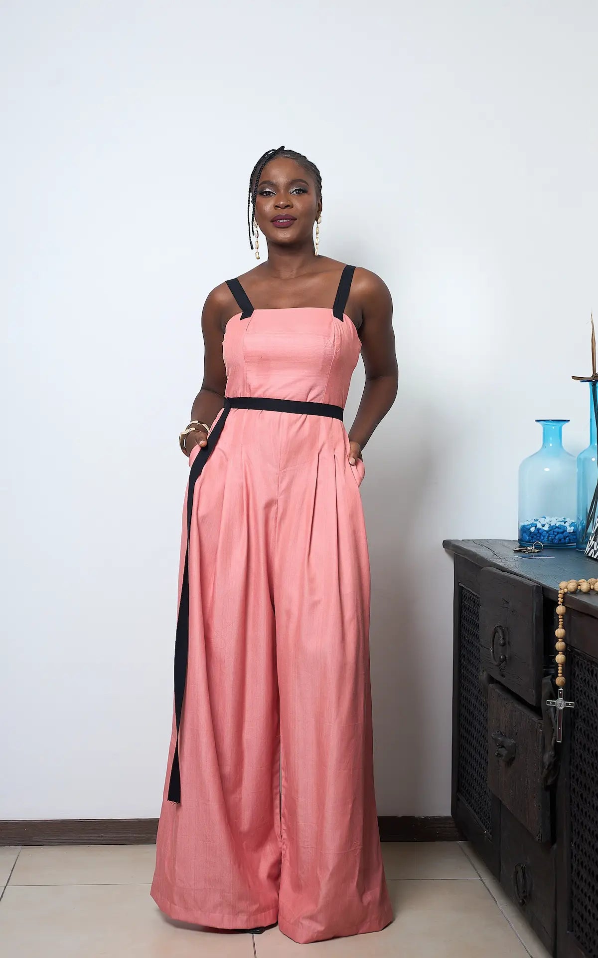 SYD JUMPSUIT PEACH