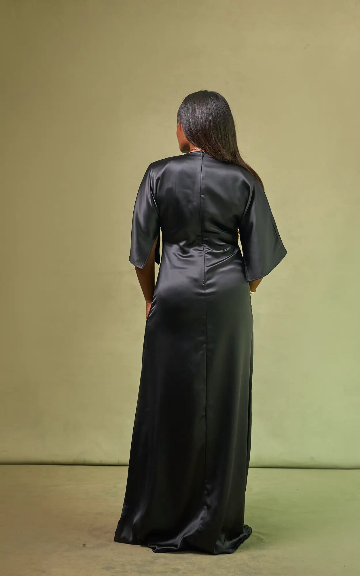 KORA SILK MAXI DRESS