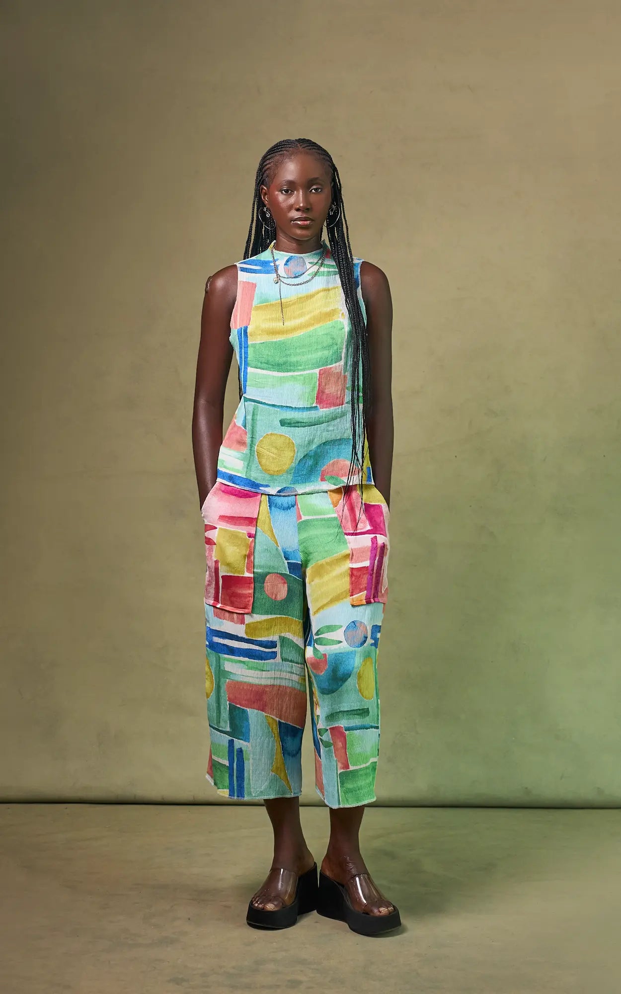 DRIFT CROPPED TROUSERS