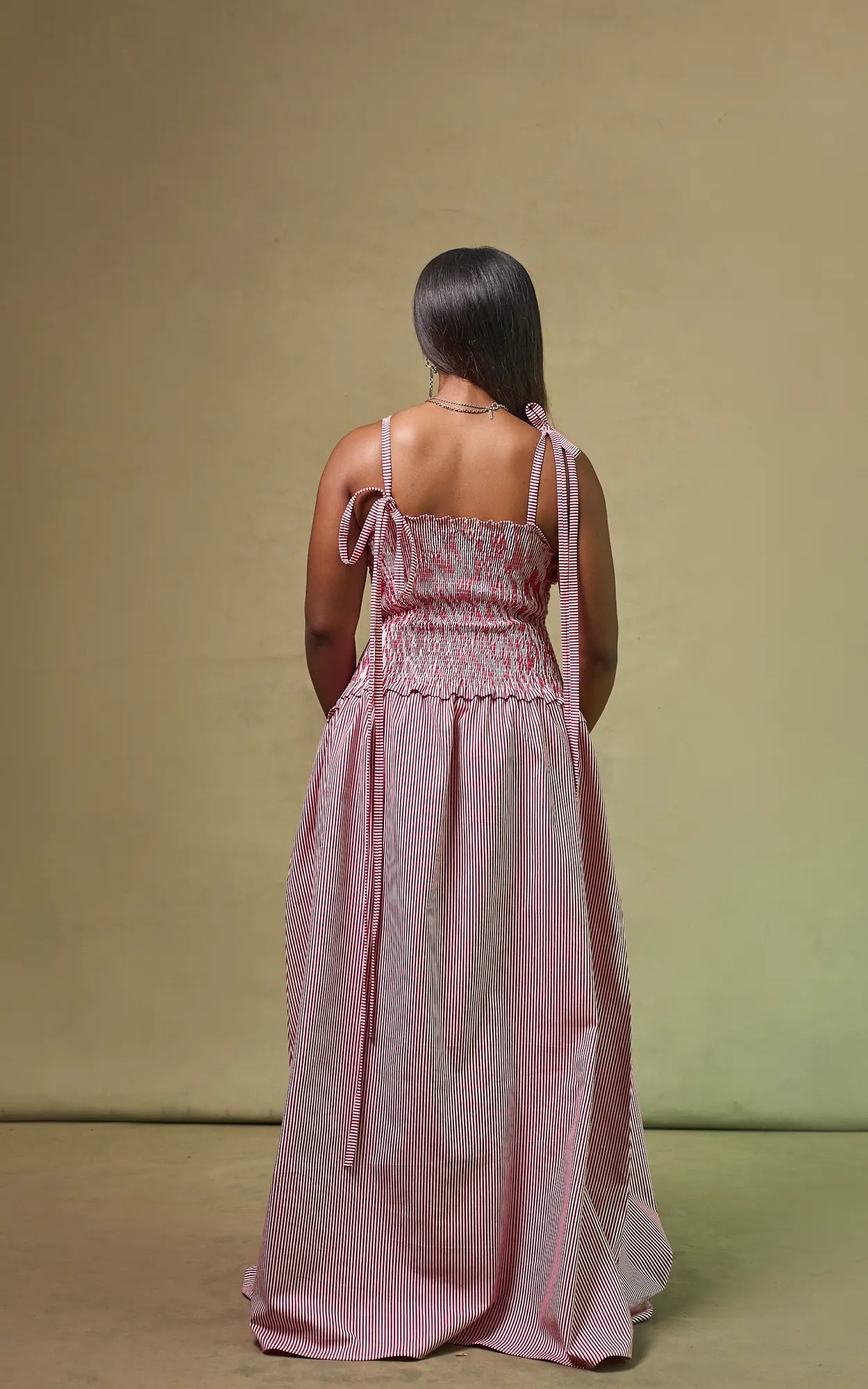 VERANDA RUSHED DRESS